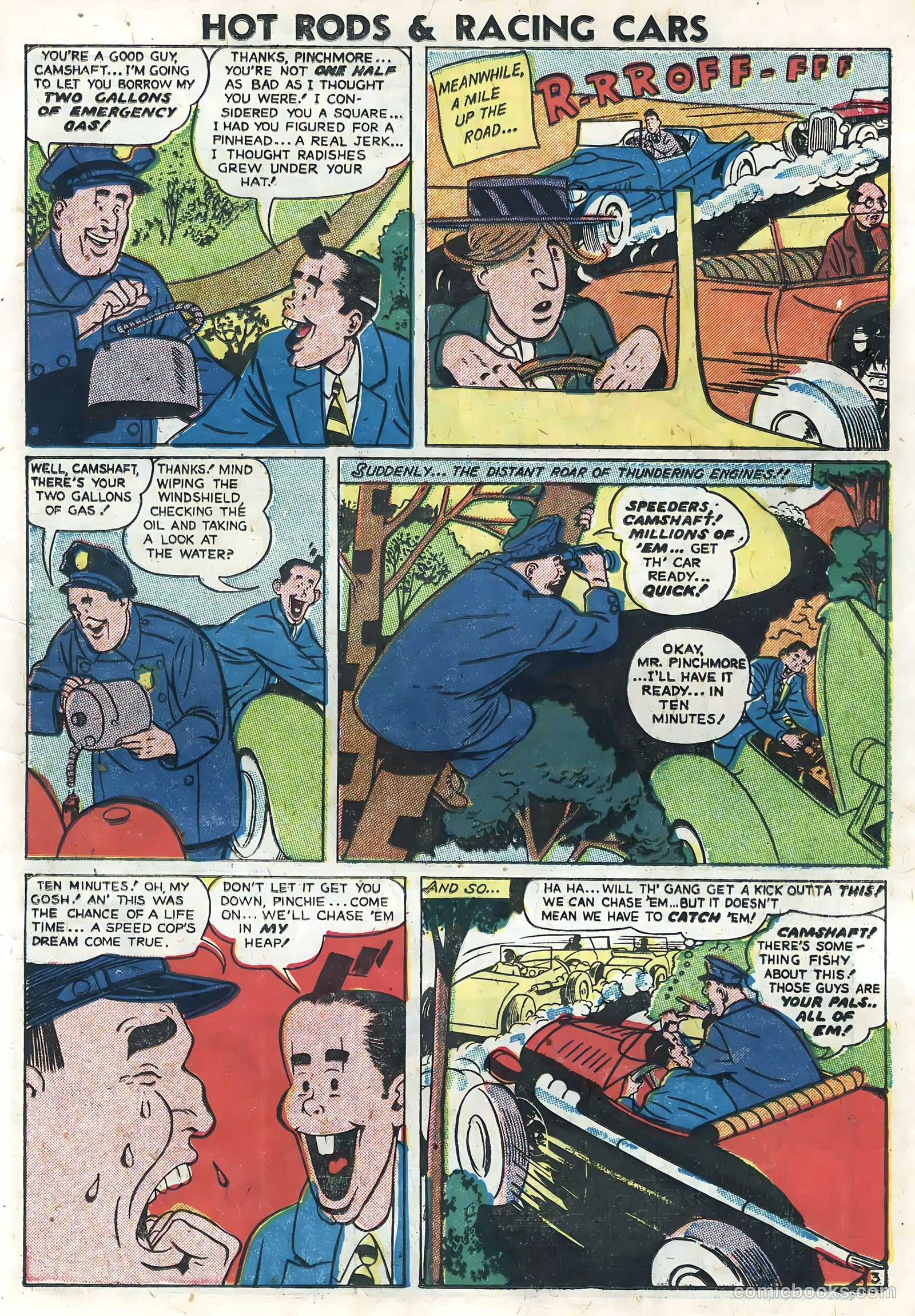 Hot Rods and Racing Cars #5 — page 11 of 36