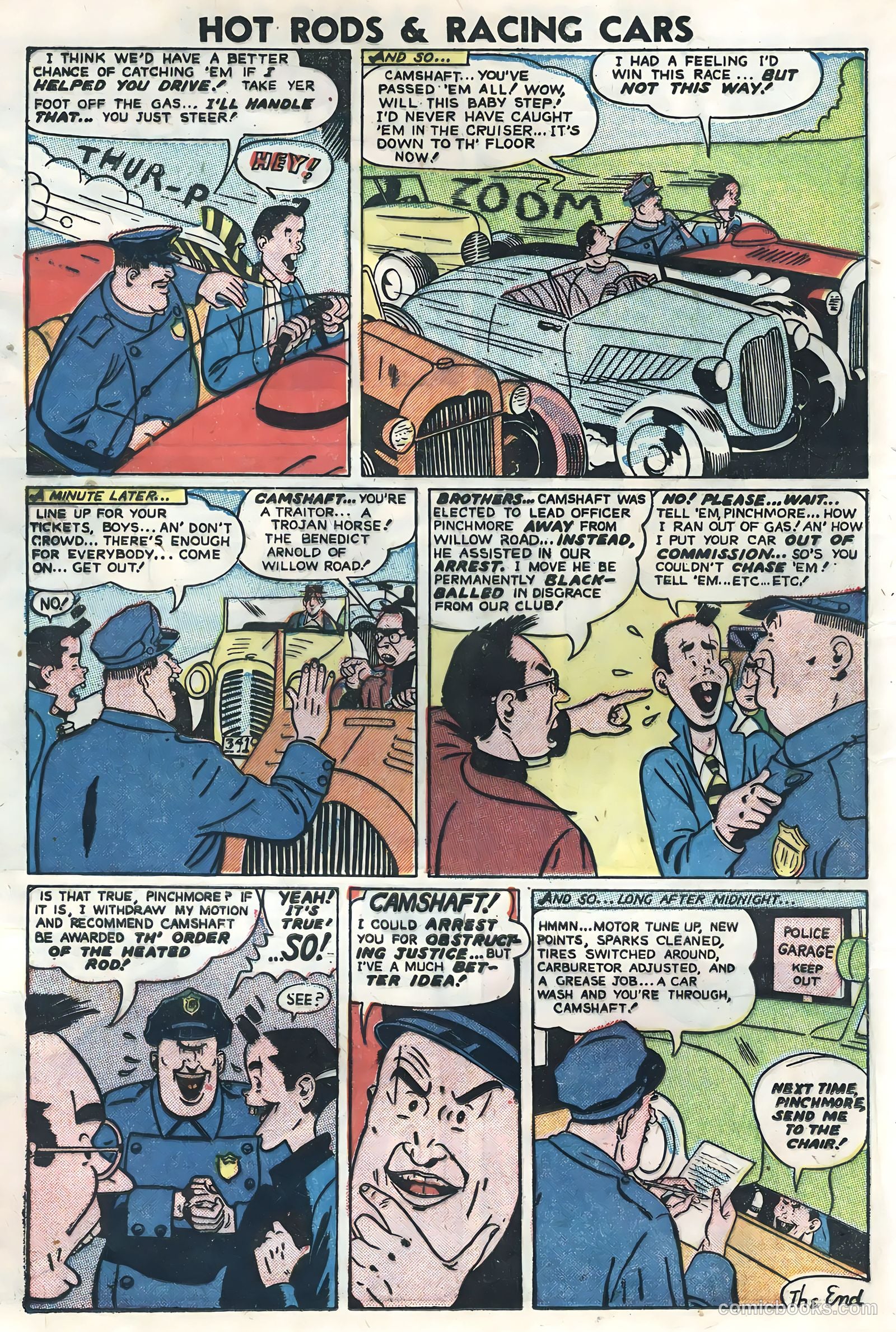 Hot Rods and Racing Cars #5 — page 12 of 36