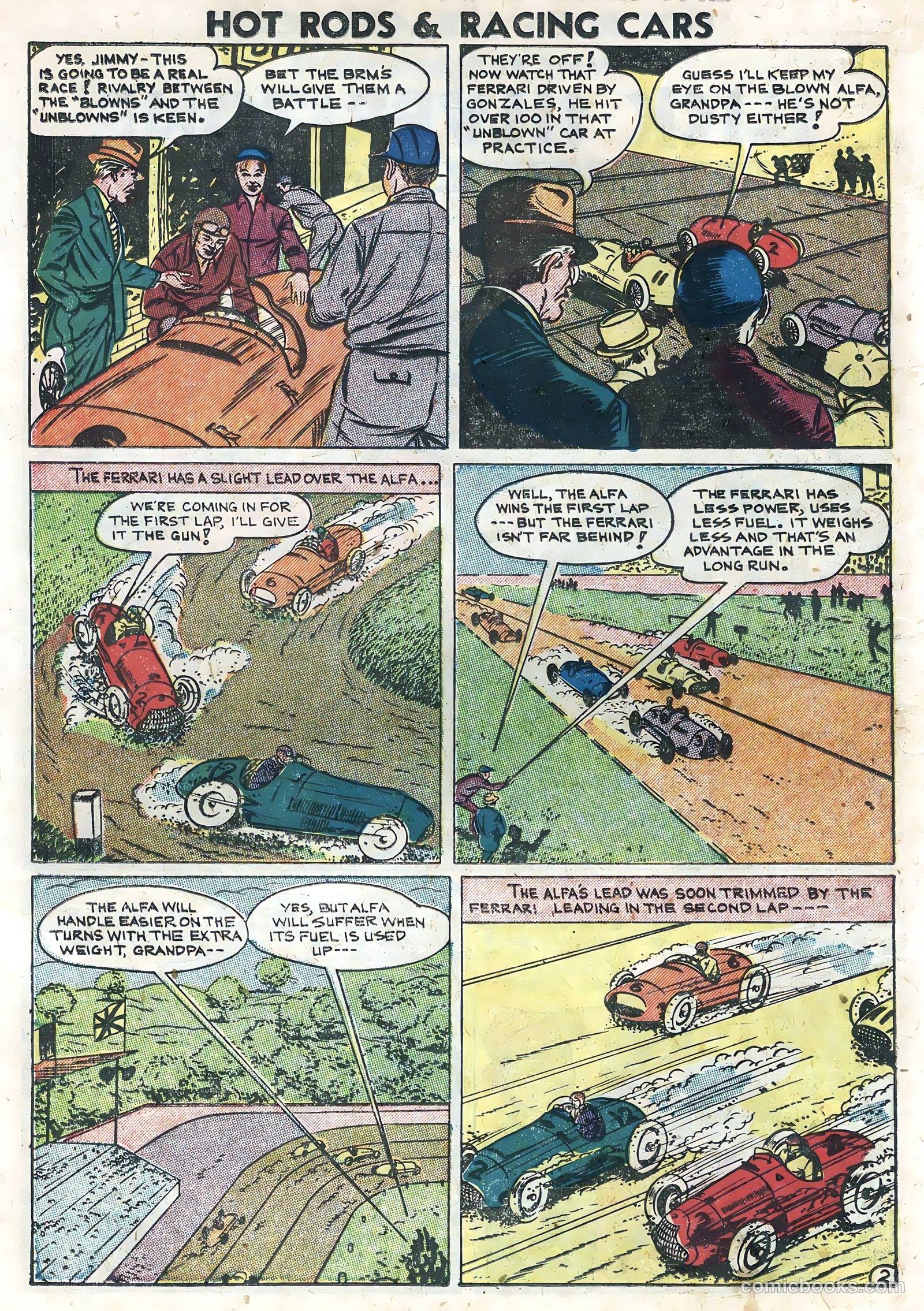 Hot Rods and Racing Cars #5 — page 14 of 36