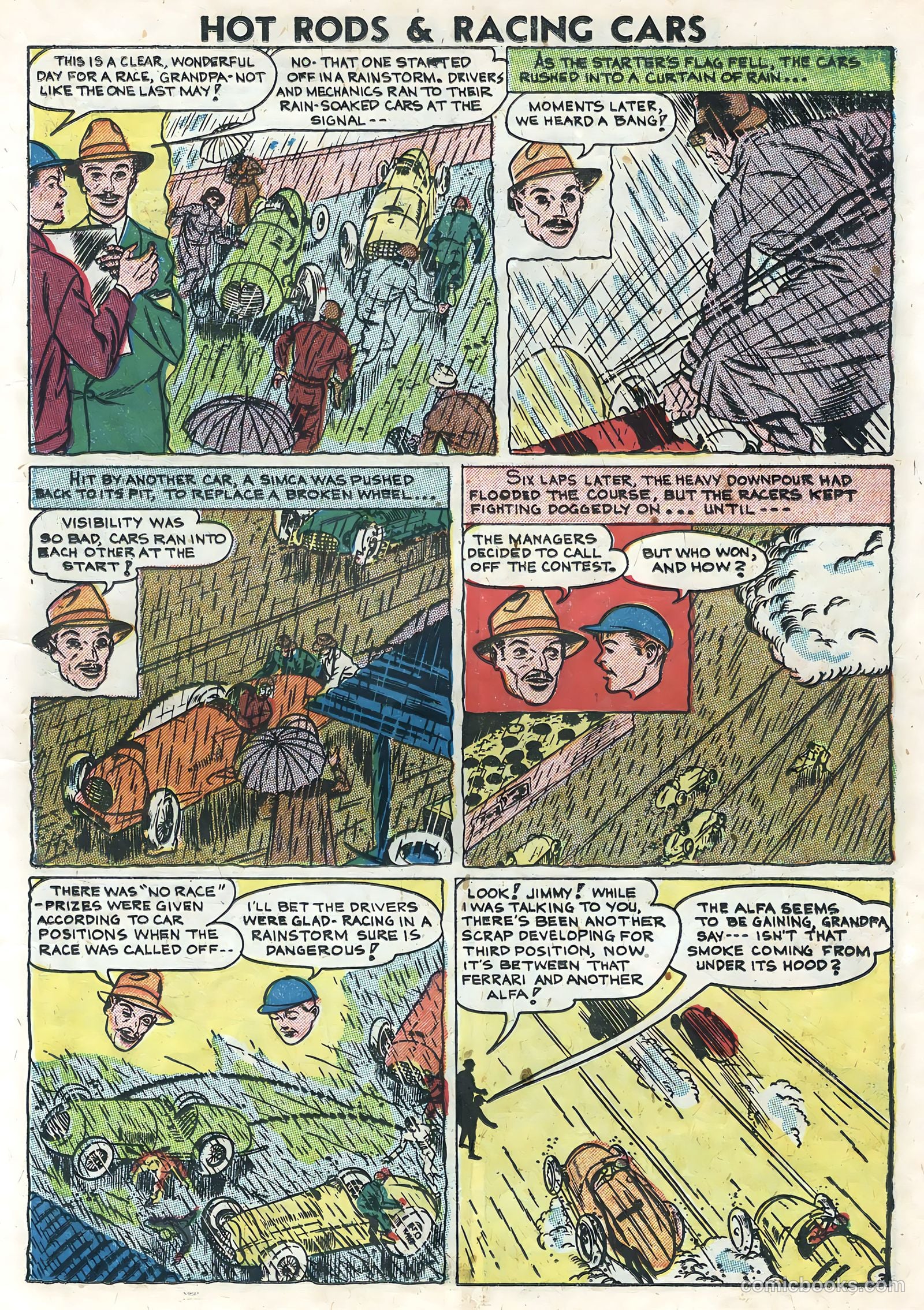 Hot Rods and Racing Cars #5 — page 15 of 36