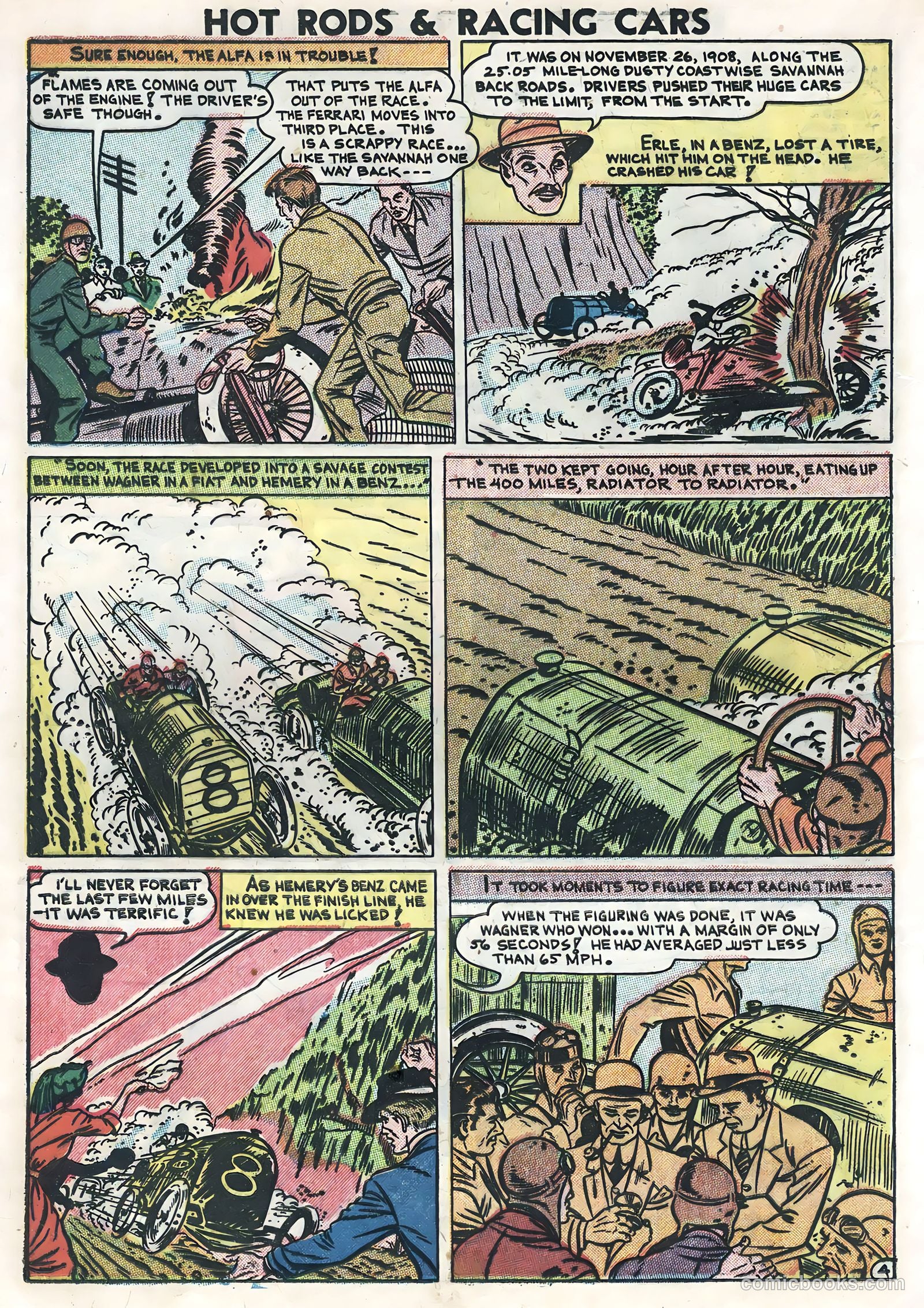 Hot Rods and Racing Cars #5 — page 16 of 36