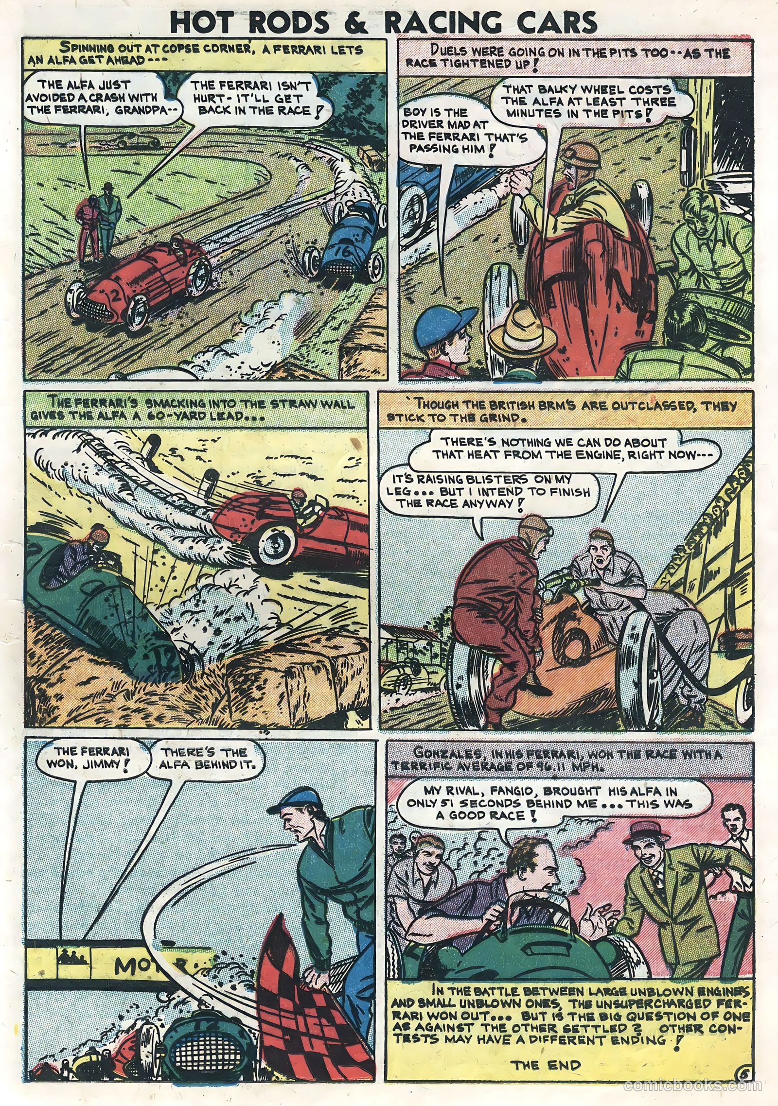Hot Rods and Racing Cars #5 — page 17 of 36