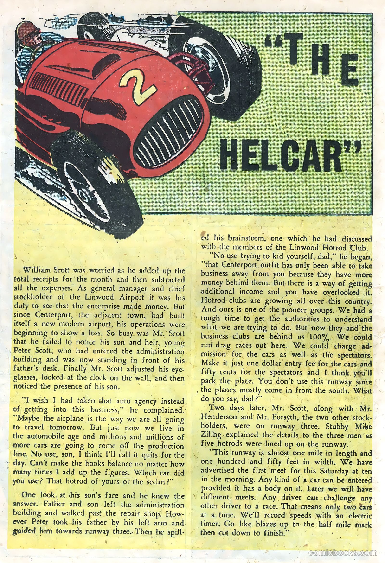Hot Rods and Racing Cars #5 — page 18 of 36