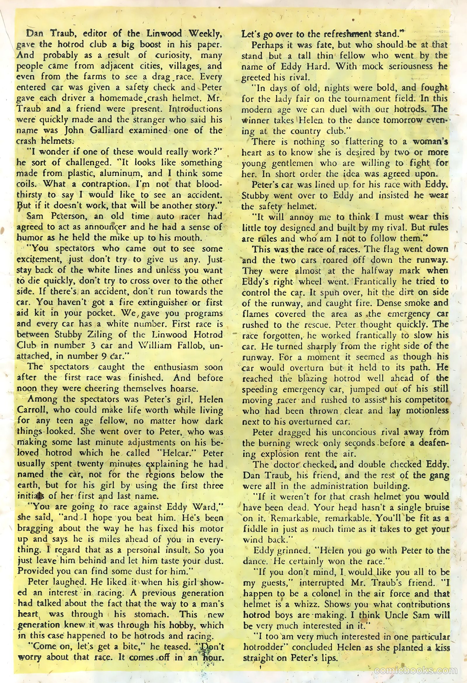 Hot Rods and Racing Cars #5 — page 19 of 36