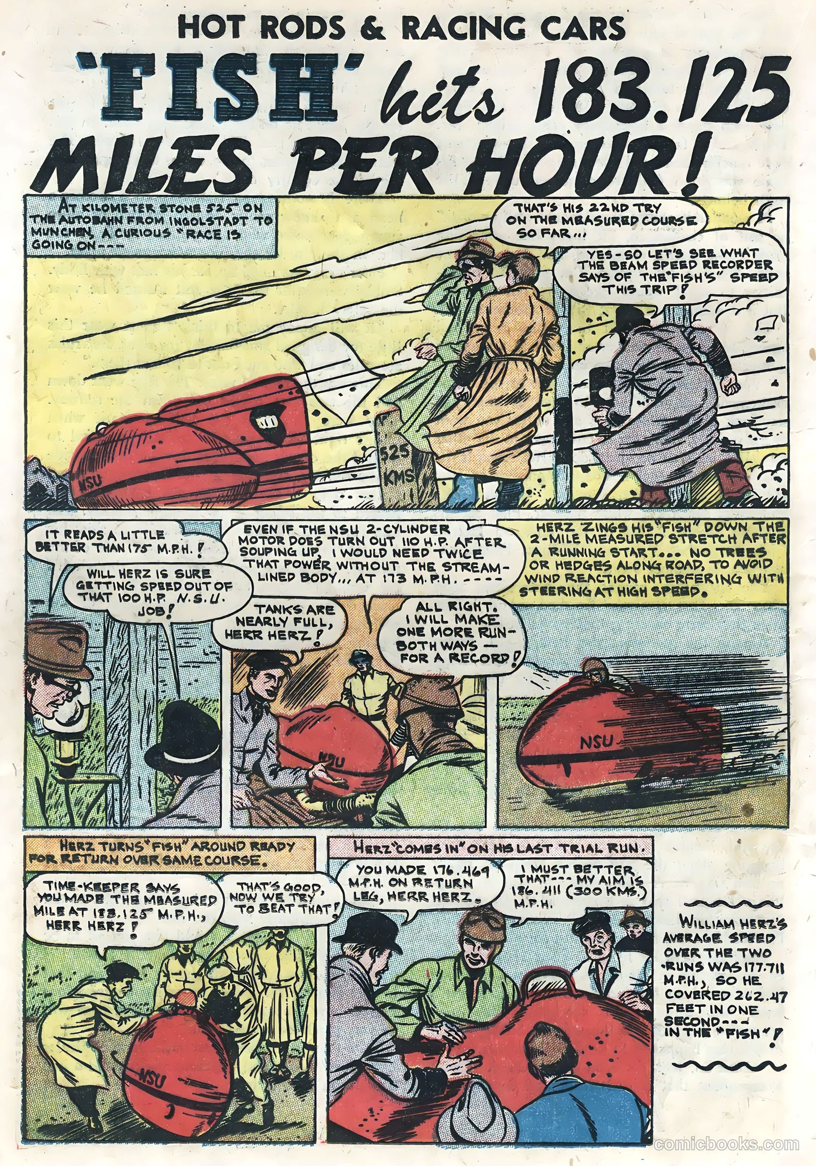 Hot Rods and Racing Cars #5 — page 20 of 36