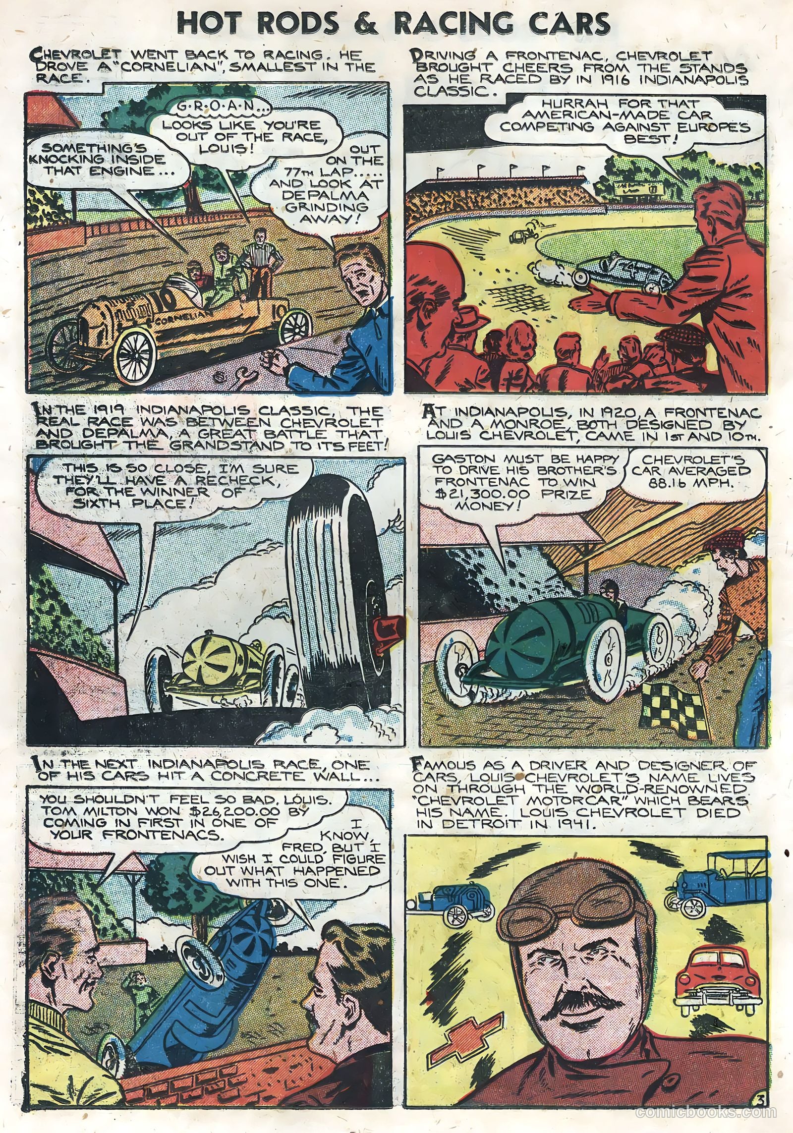 Hot Rods and Racing Cars #5 — page 26 of 36
