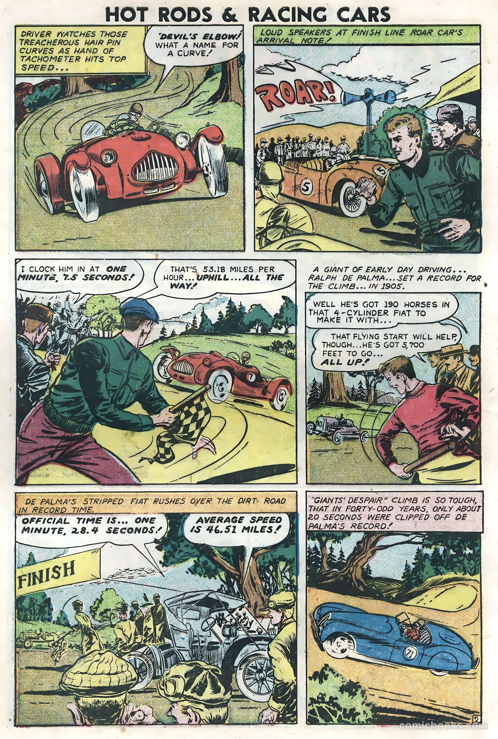 Hot Rods and Racing Cars #5 — page 32 of 36