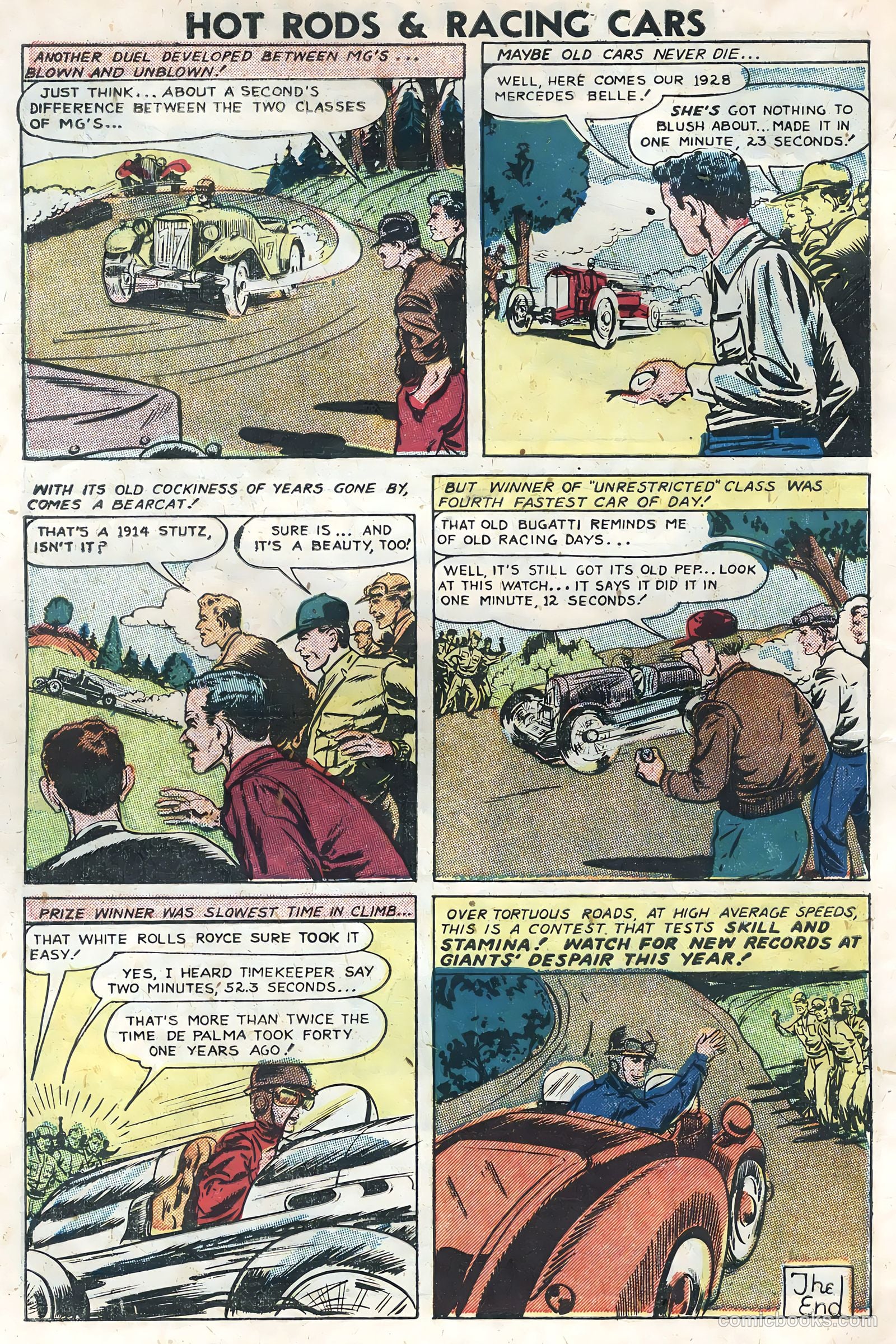 Hot Rods and Racing Cars #5 — page 34 of 36