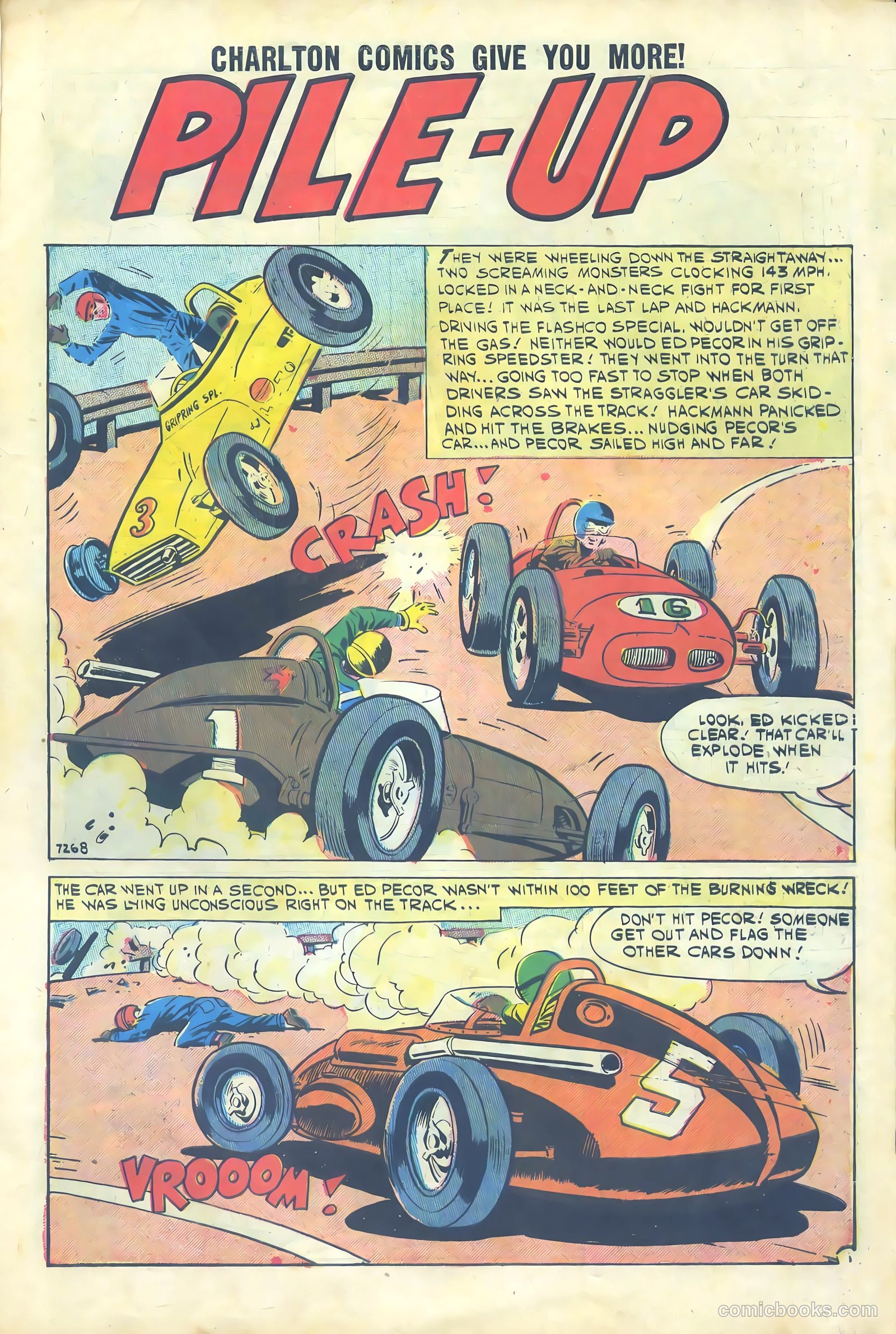Hot Rods and Racing Cars #50 — page 3 of 37