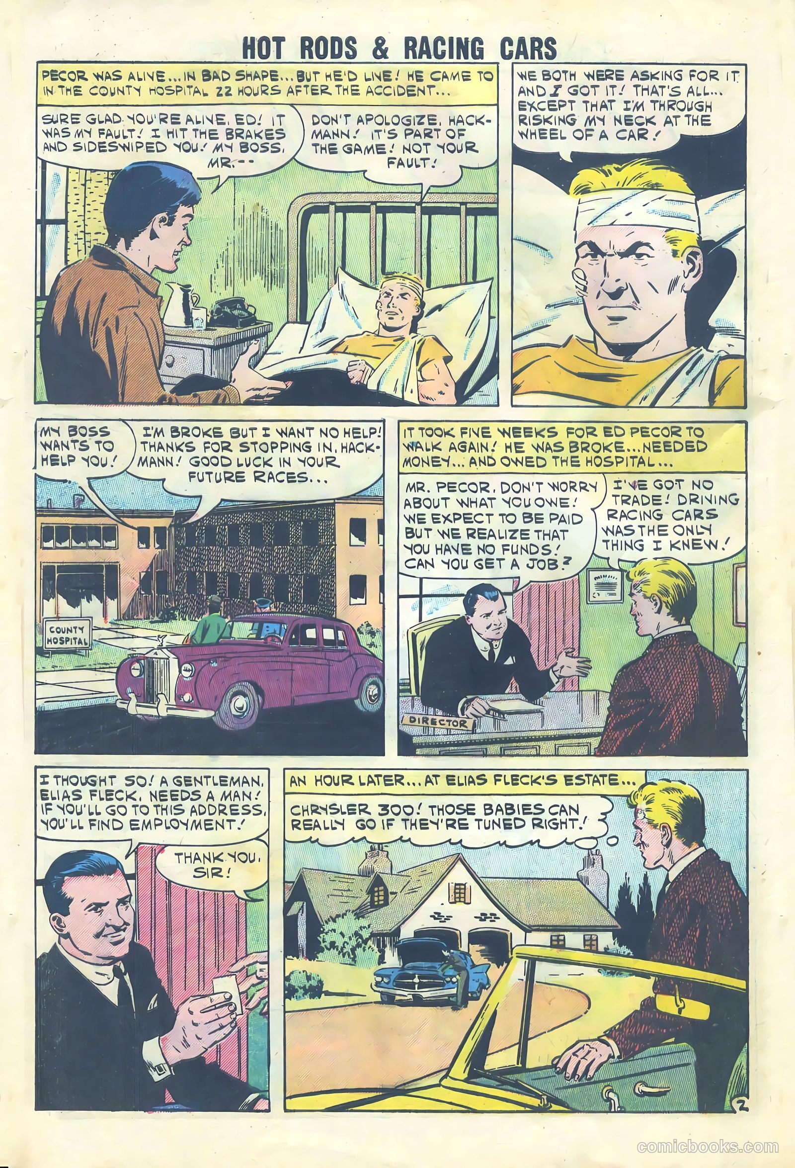 Hot Rods and Racing Cars #50 — page 4 of 37