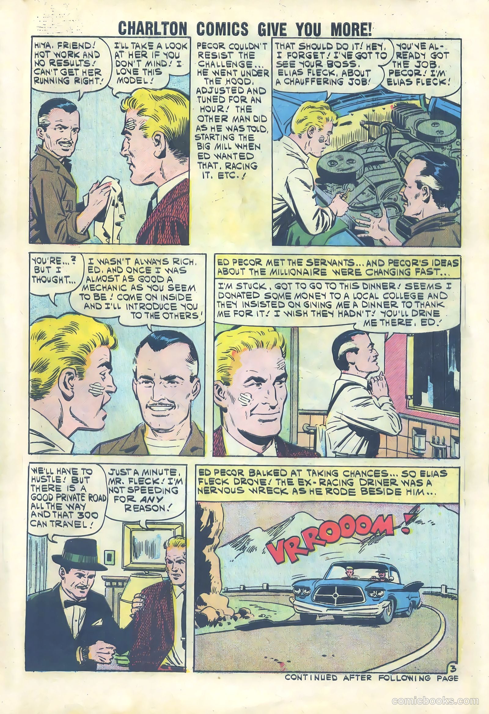 Hot Rods and Racing Cars #50 — page 5 of 37