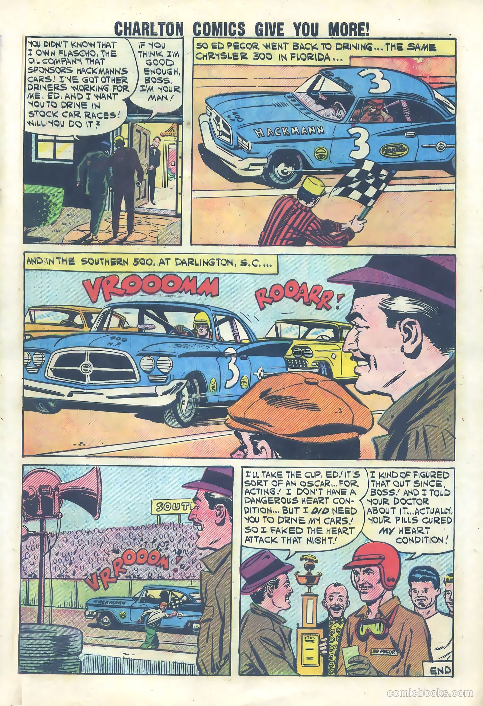 Hot Rods and Racing Cars #50 — page 9 of 37