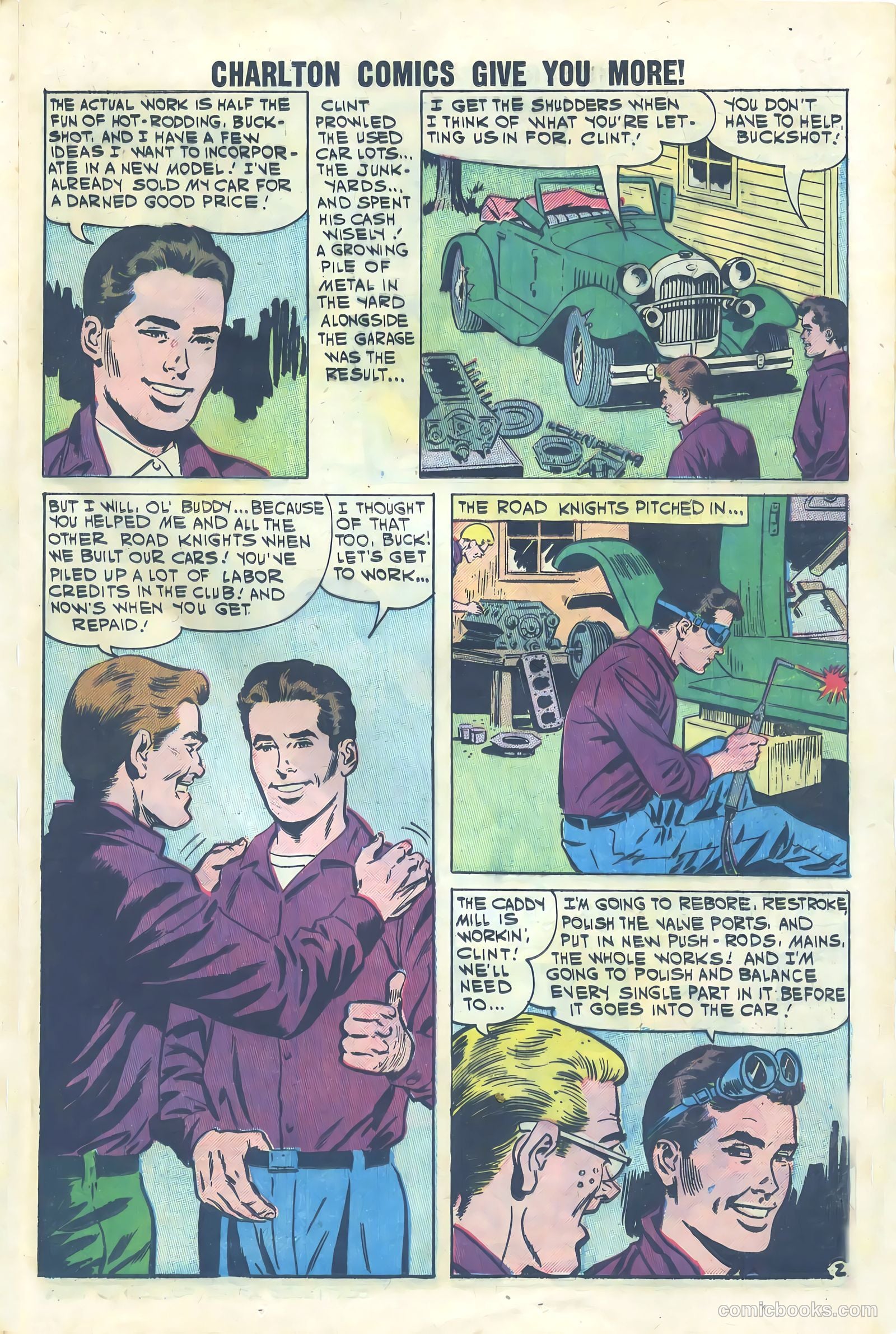 Hot Rods and Racing Cars #50 — page 13 of 37