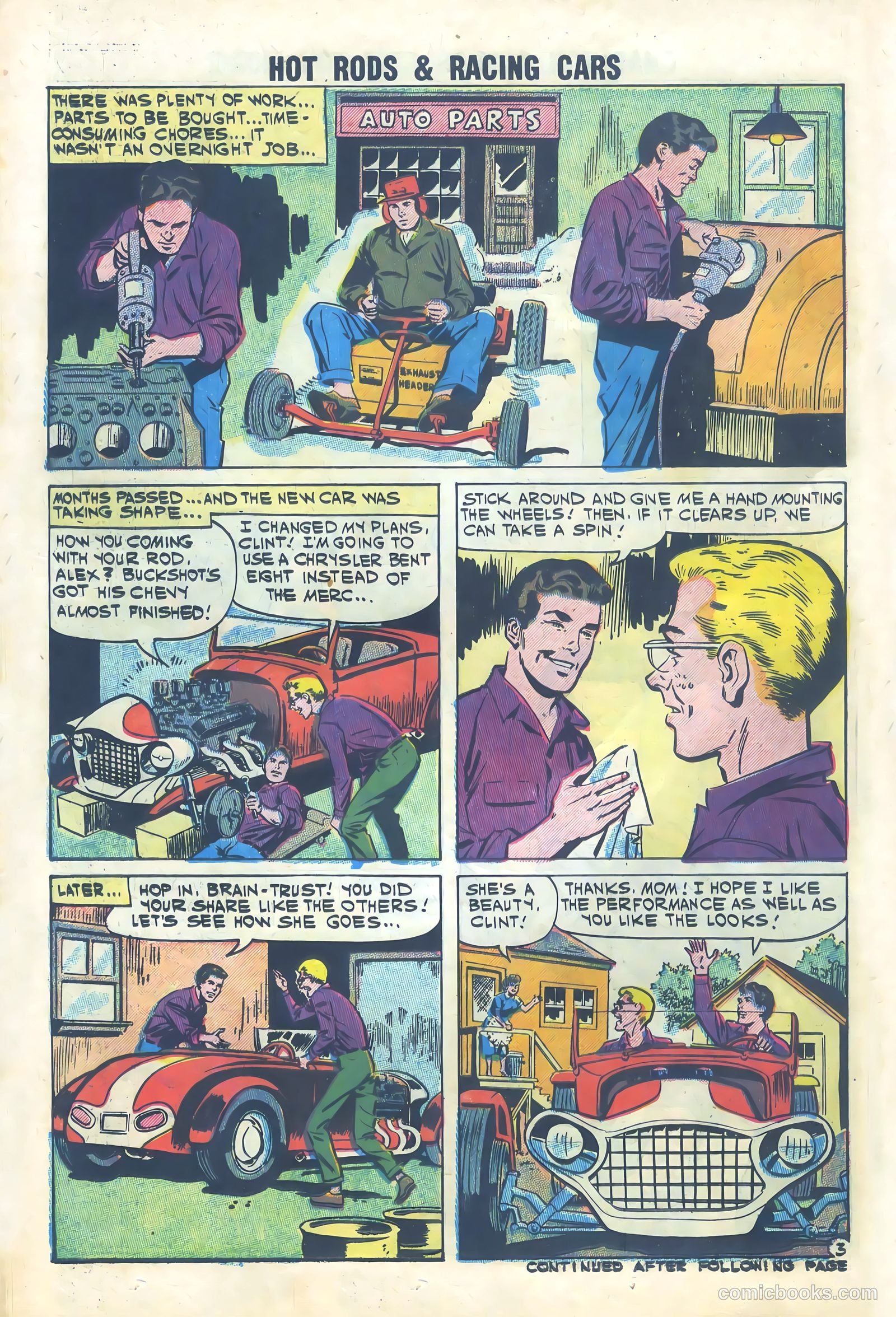 Hot Rods and Racing Cars #50 — page 14 of 37