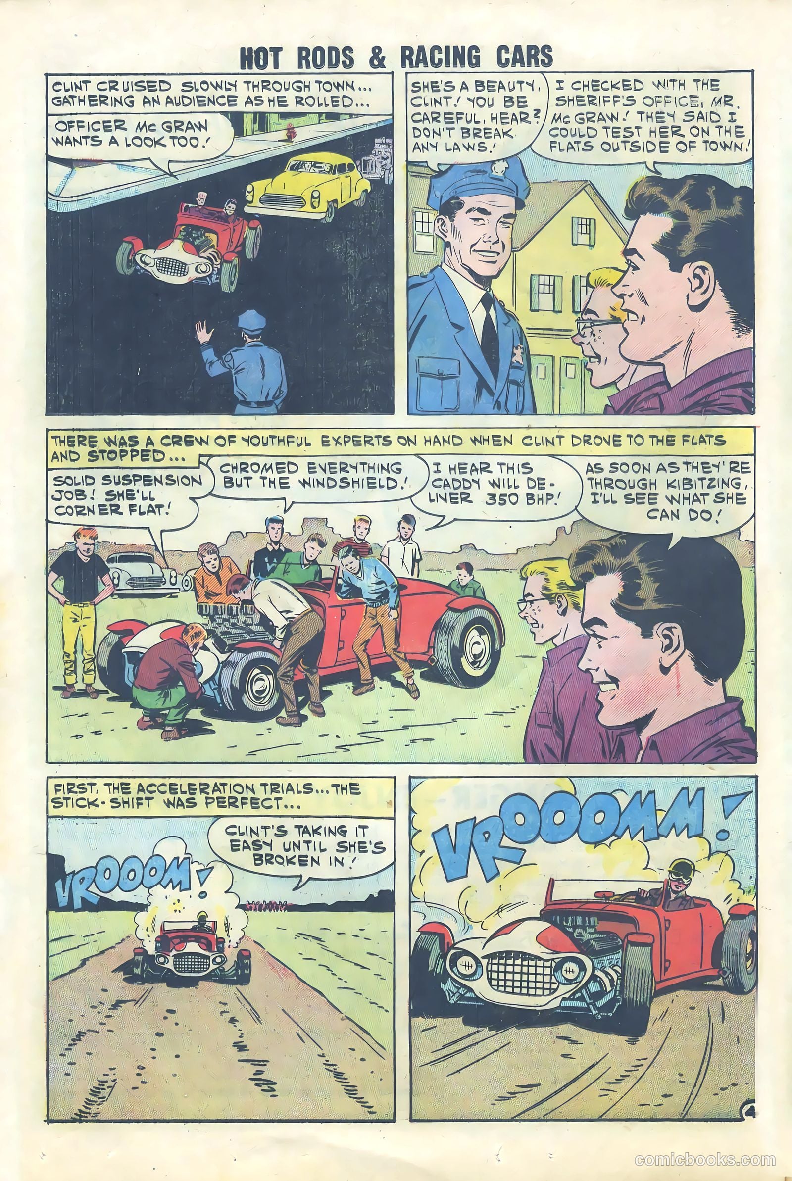 Hot Rods and Racing Cars #50 — page 16 of 37
