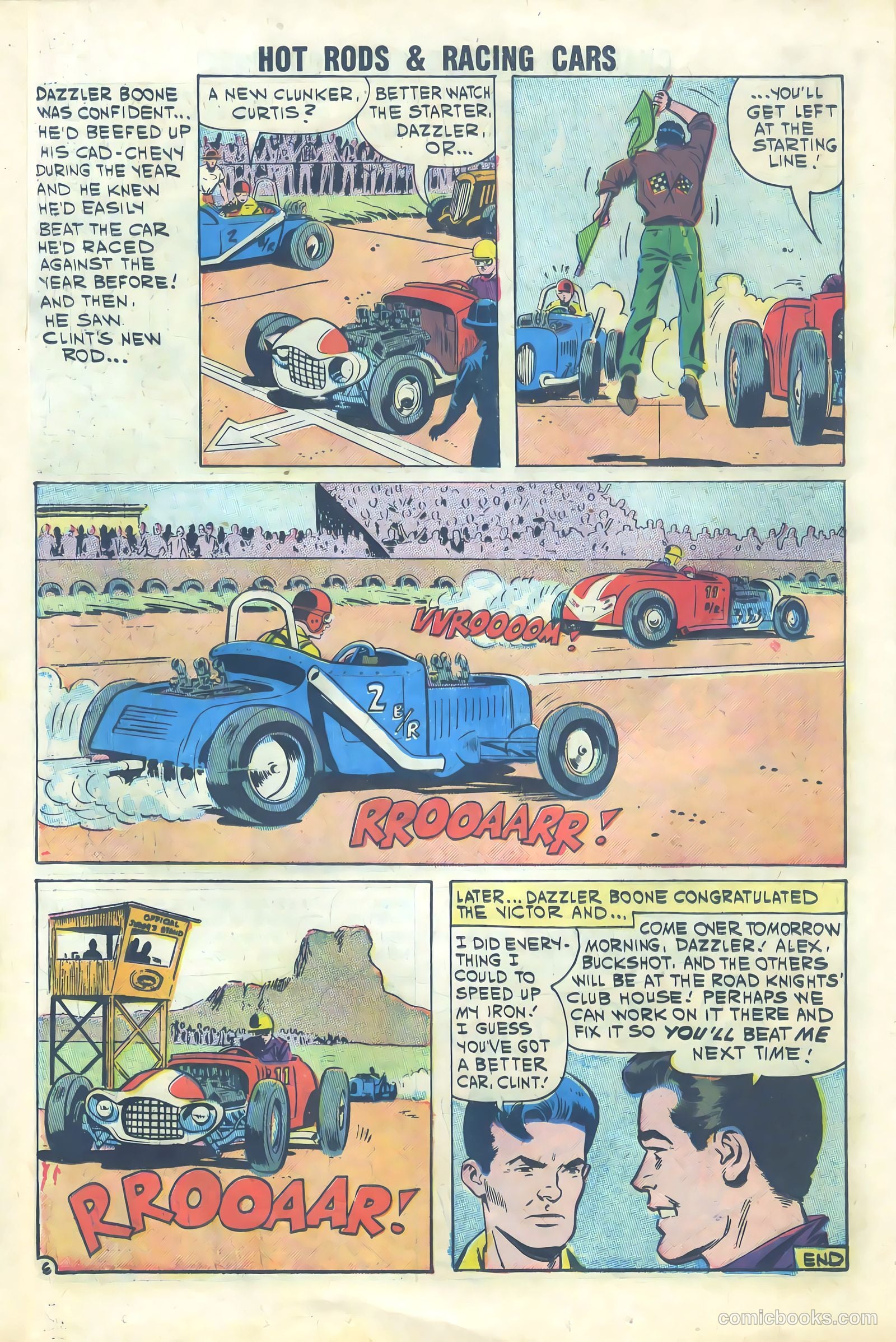 Hot Rods and Racing Cars #50 — page 18 of 37
