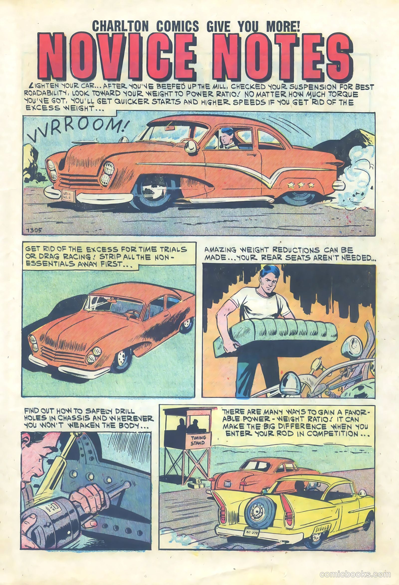 Hot Rods and Racing Cars #50 — page 19 of 37
