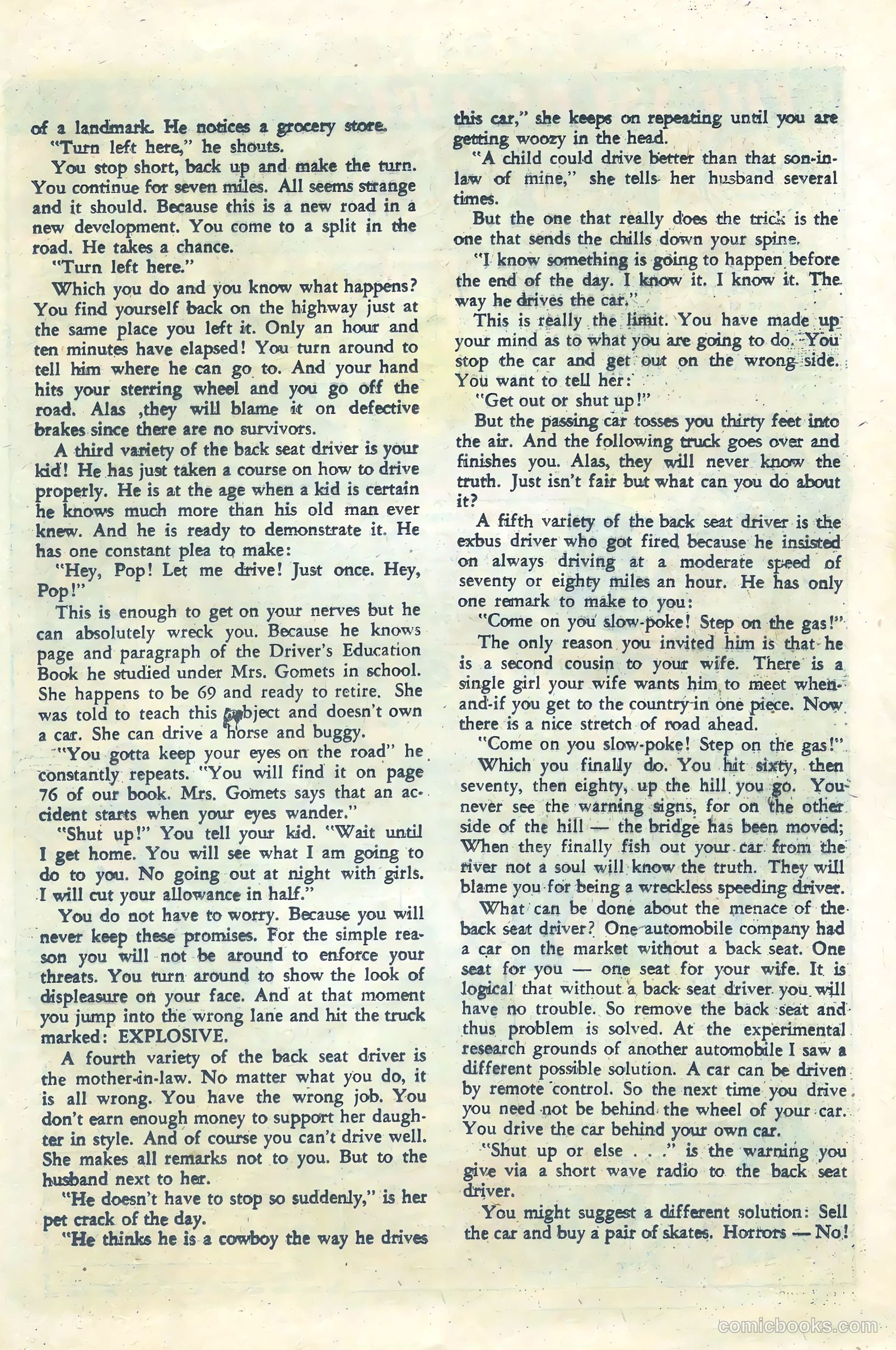 Hot Rods and Racing Cars #50 — page 21 of 37
