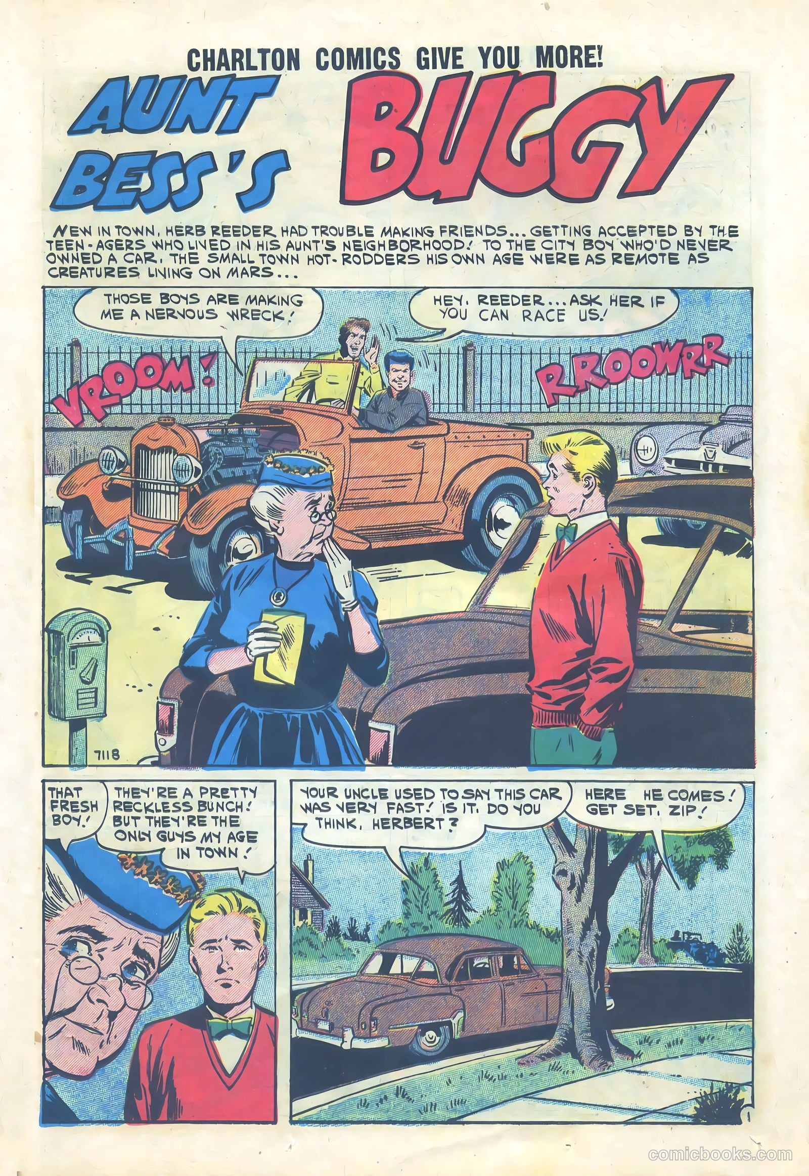 Hot Rods and Racing Cars #50 — page 23 of 37