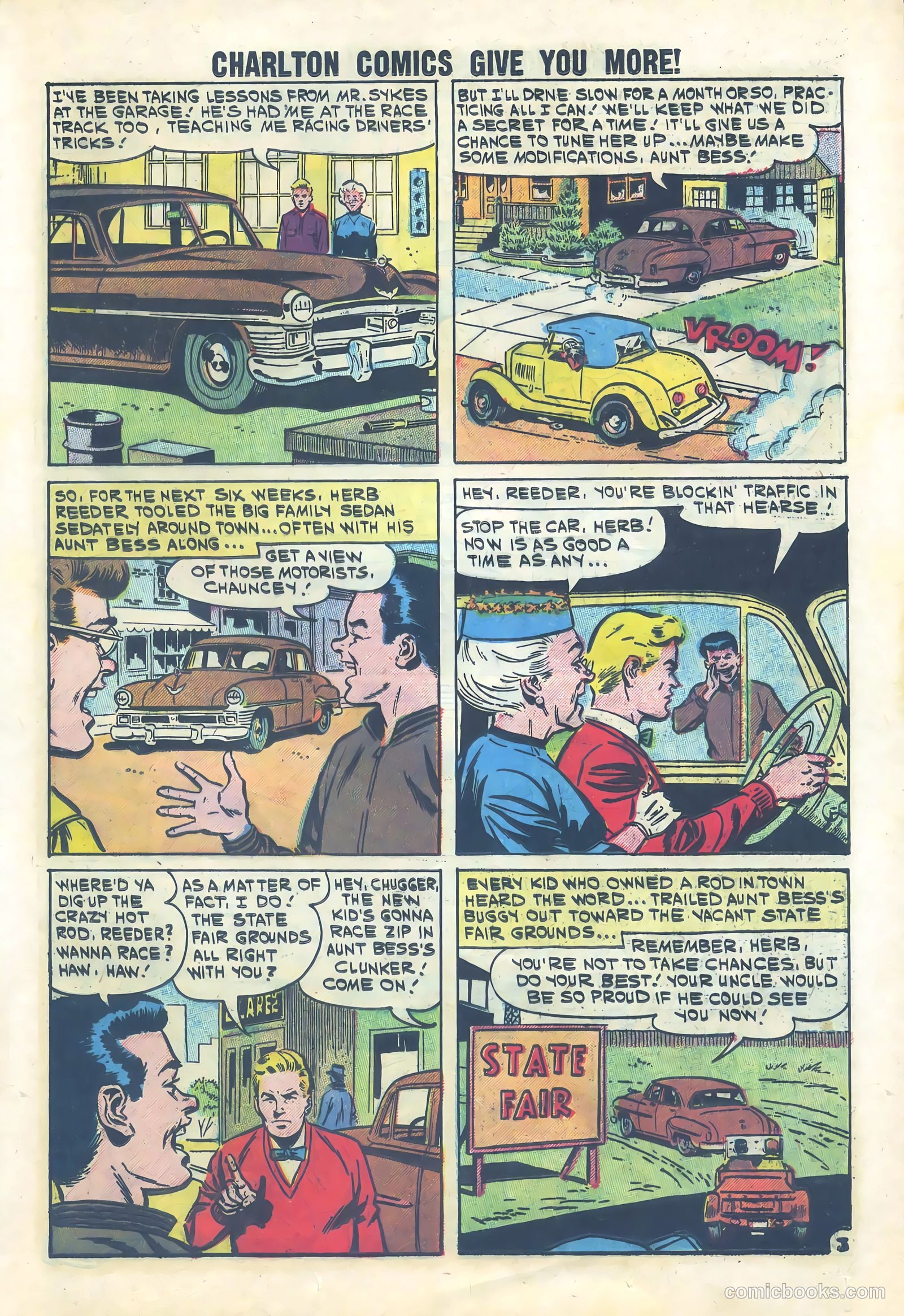 Hot Rods and Racing Cars #50 — page 25 of 37