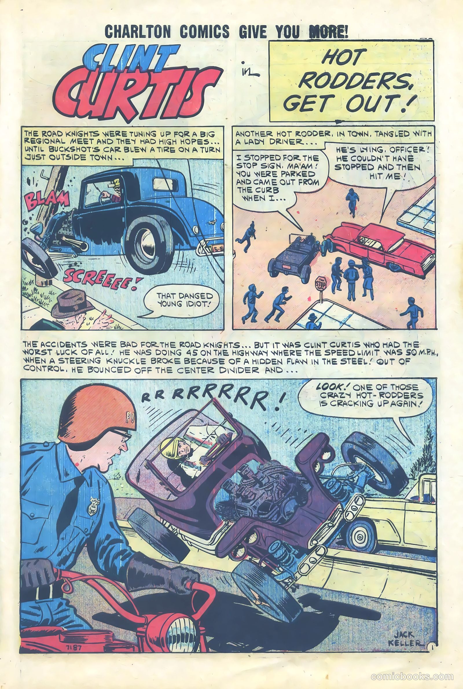 Hot Rods and Racing Cars #50 — page 27 of 37