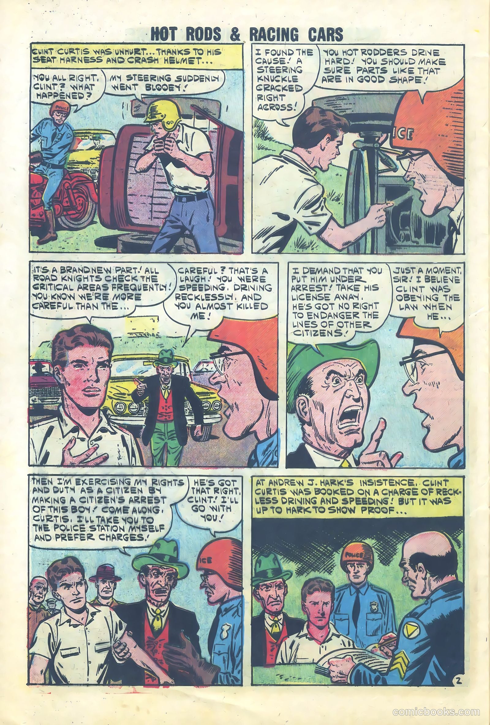 Hot Rods and Racing Cars #50 — page 28 of 37