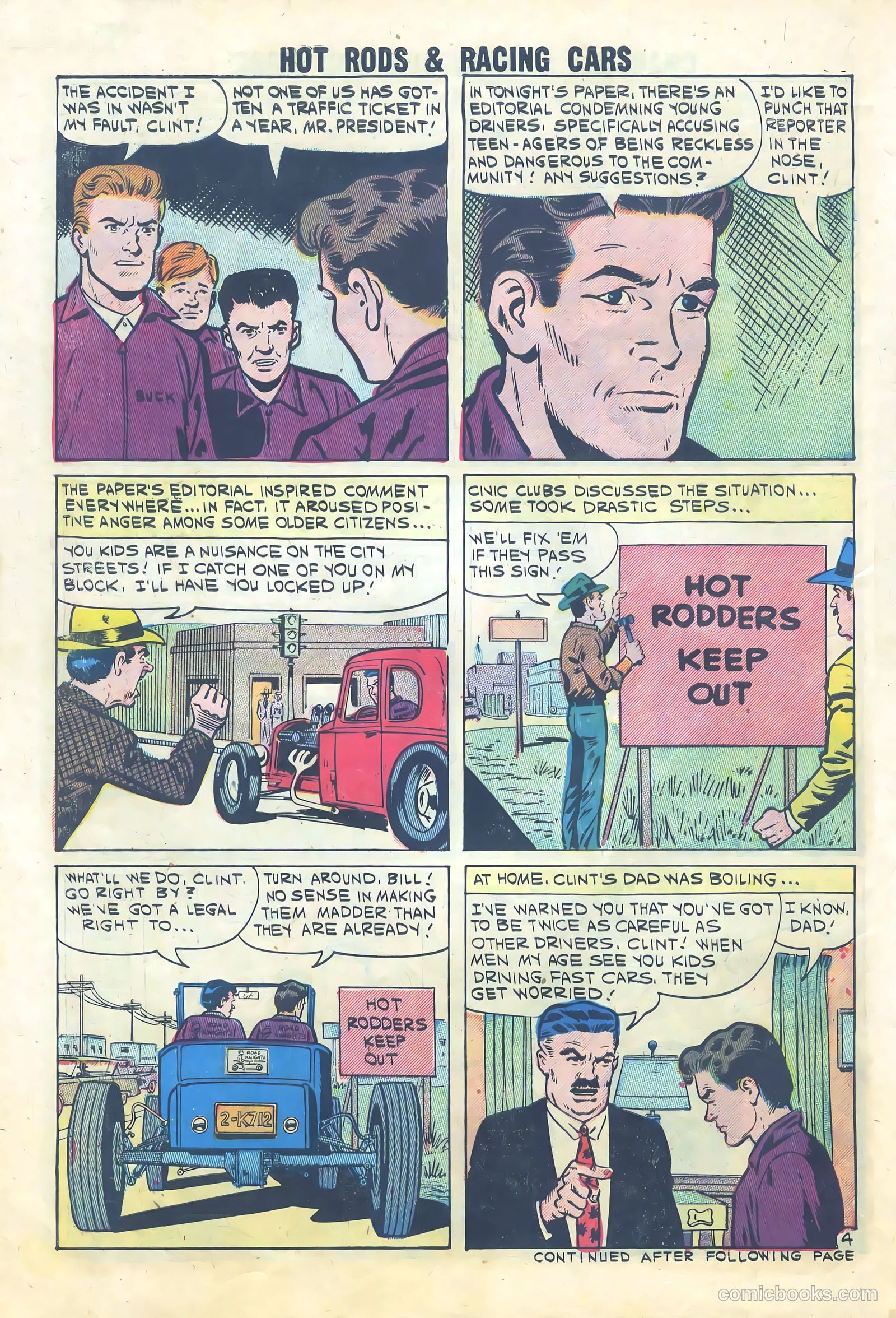 Hot Rods and Racing Cars #50 — page 30 of 37