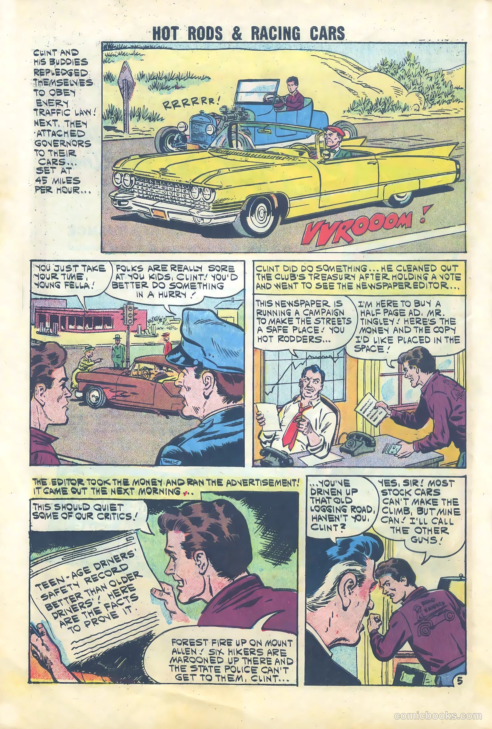 Hot Rods and Racing Cars #50 — page 32 of 37