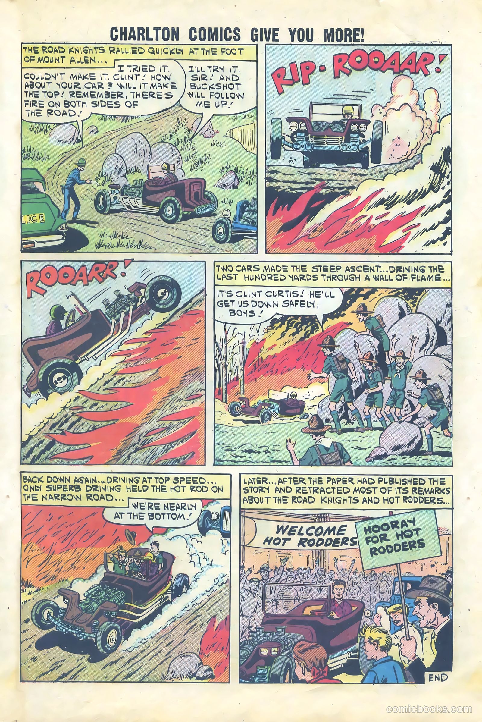 Hot Rods and Racing Cars #50 — page 33 of 37