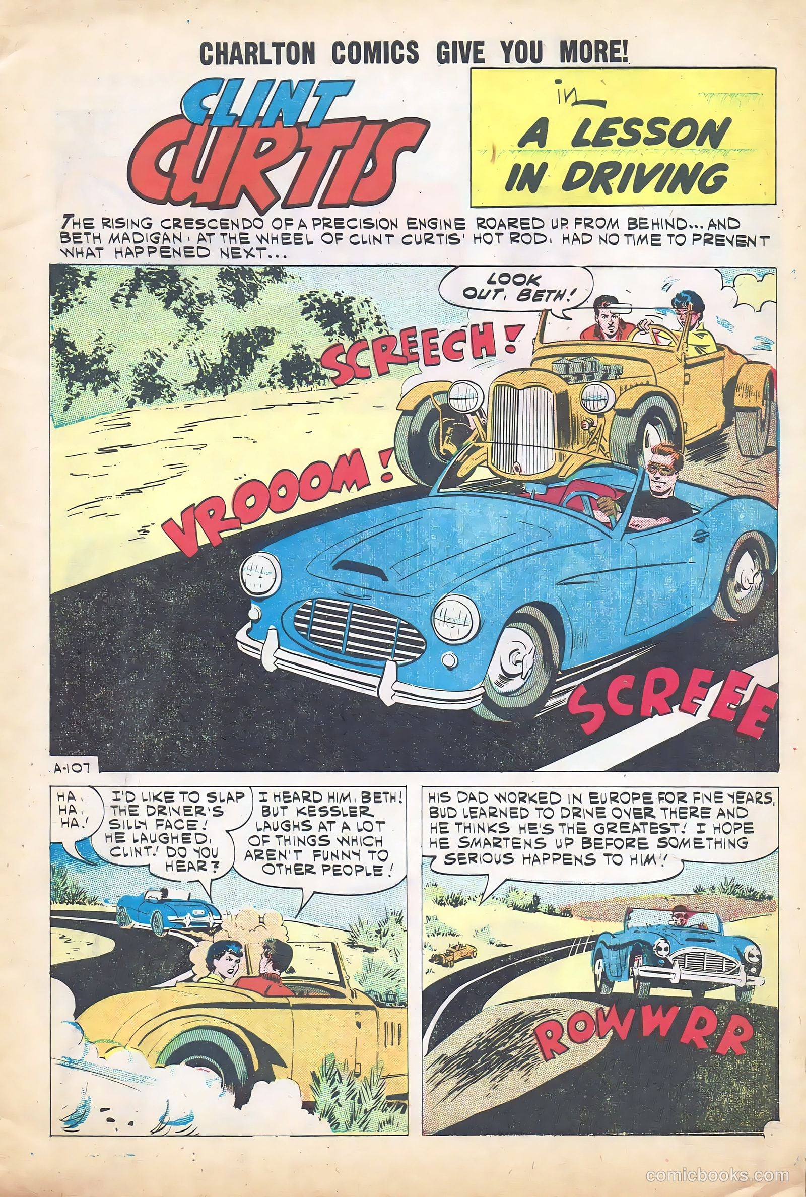Hot Rods and Racing Cars #51 — page 3 of 36
