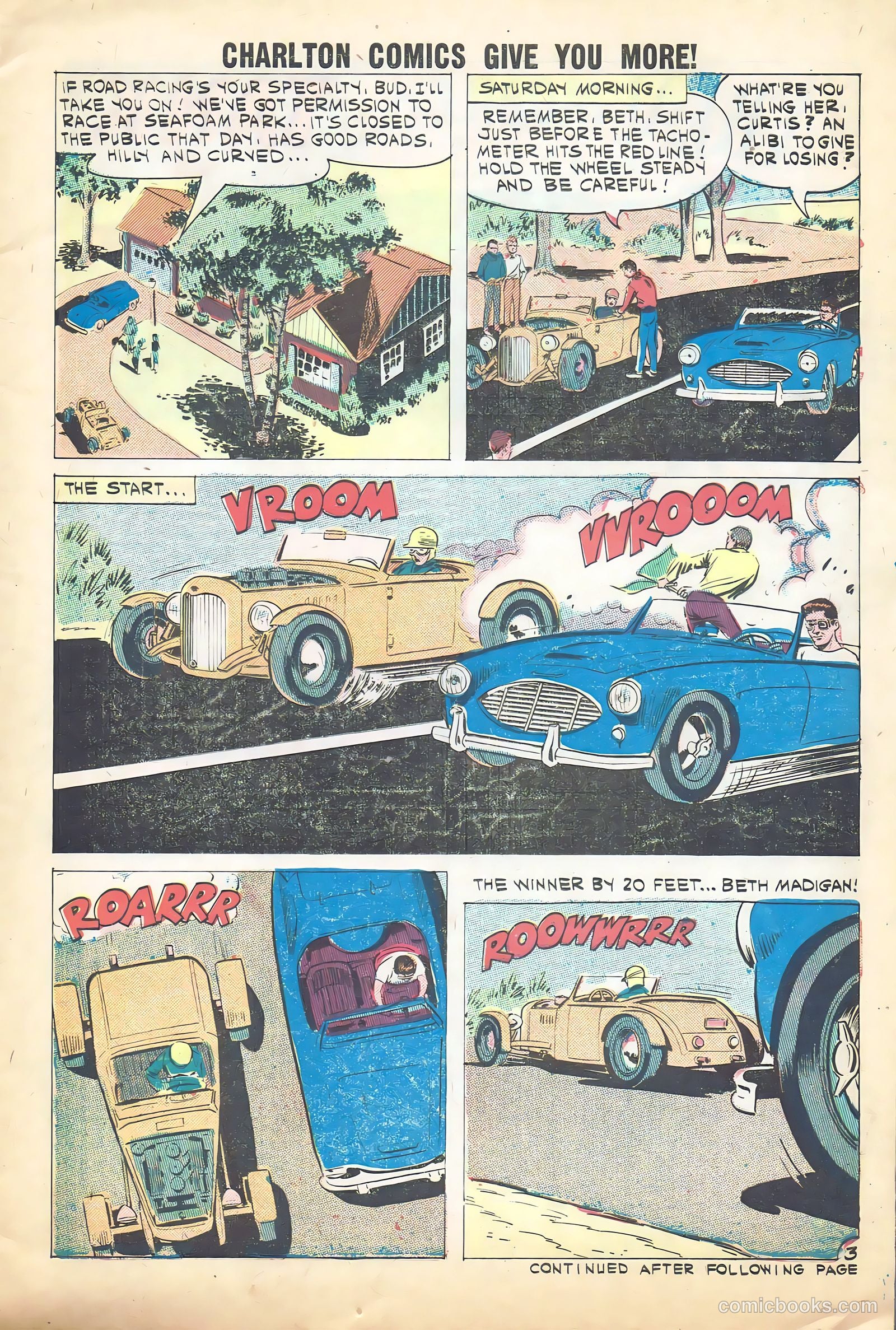 Hot Rods and Racing Cars #51 — page 5 of 36