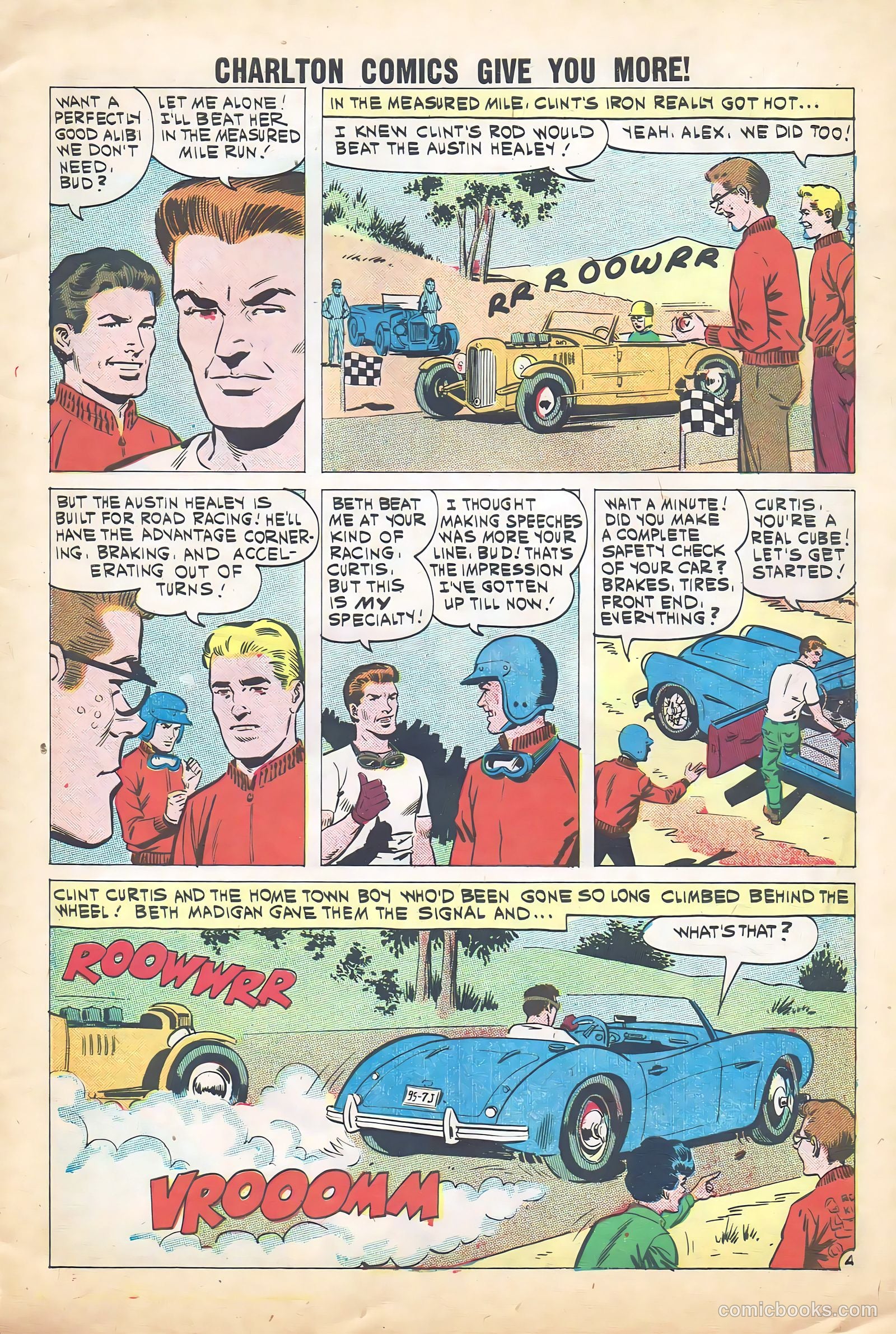 Hot Rods and Racing Cars #51 — page 7 of 36