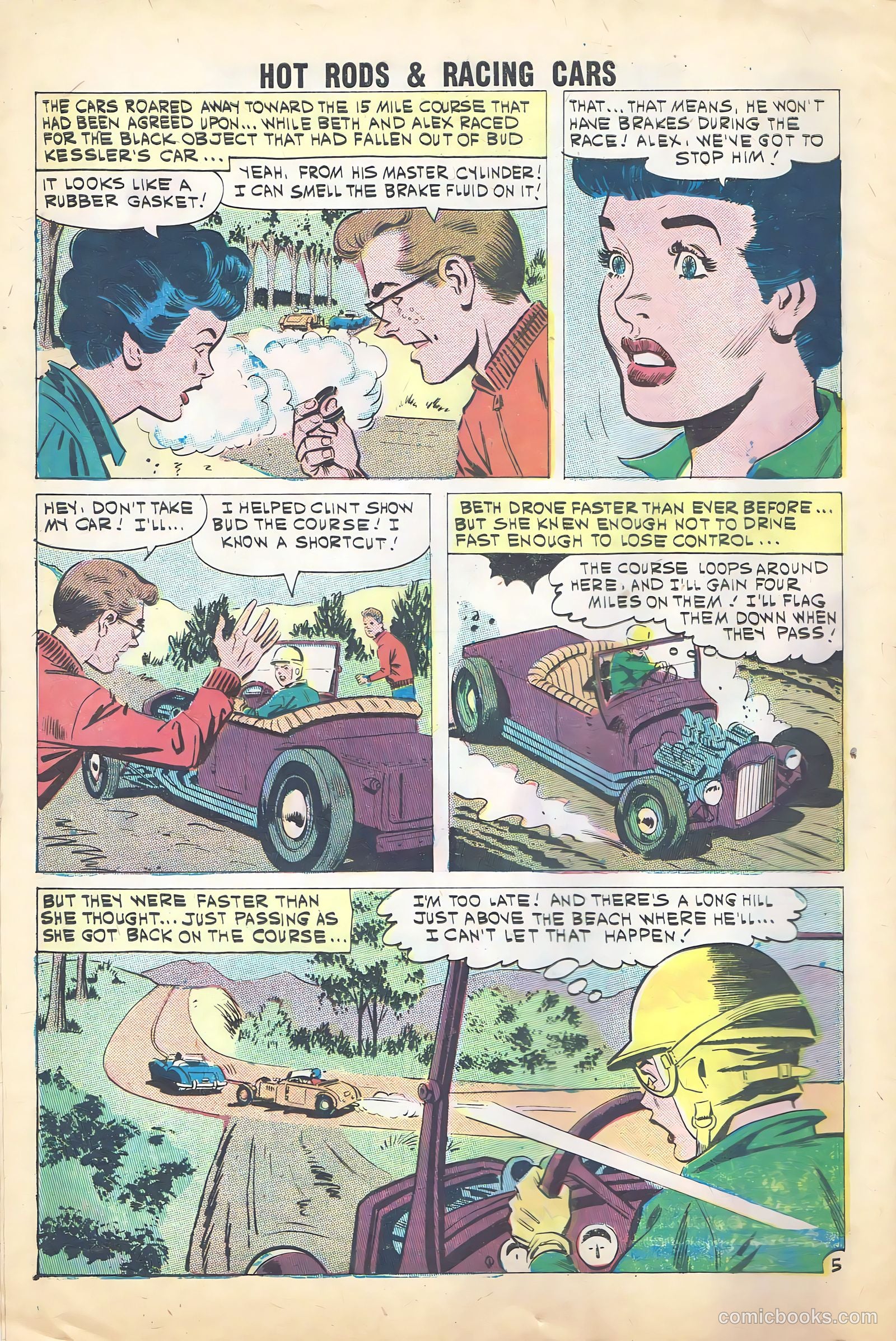 Hot Rods and Racing Cars #51 — page 8 of 36