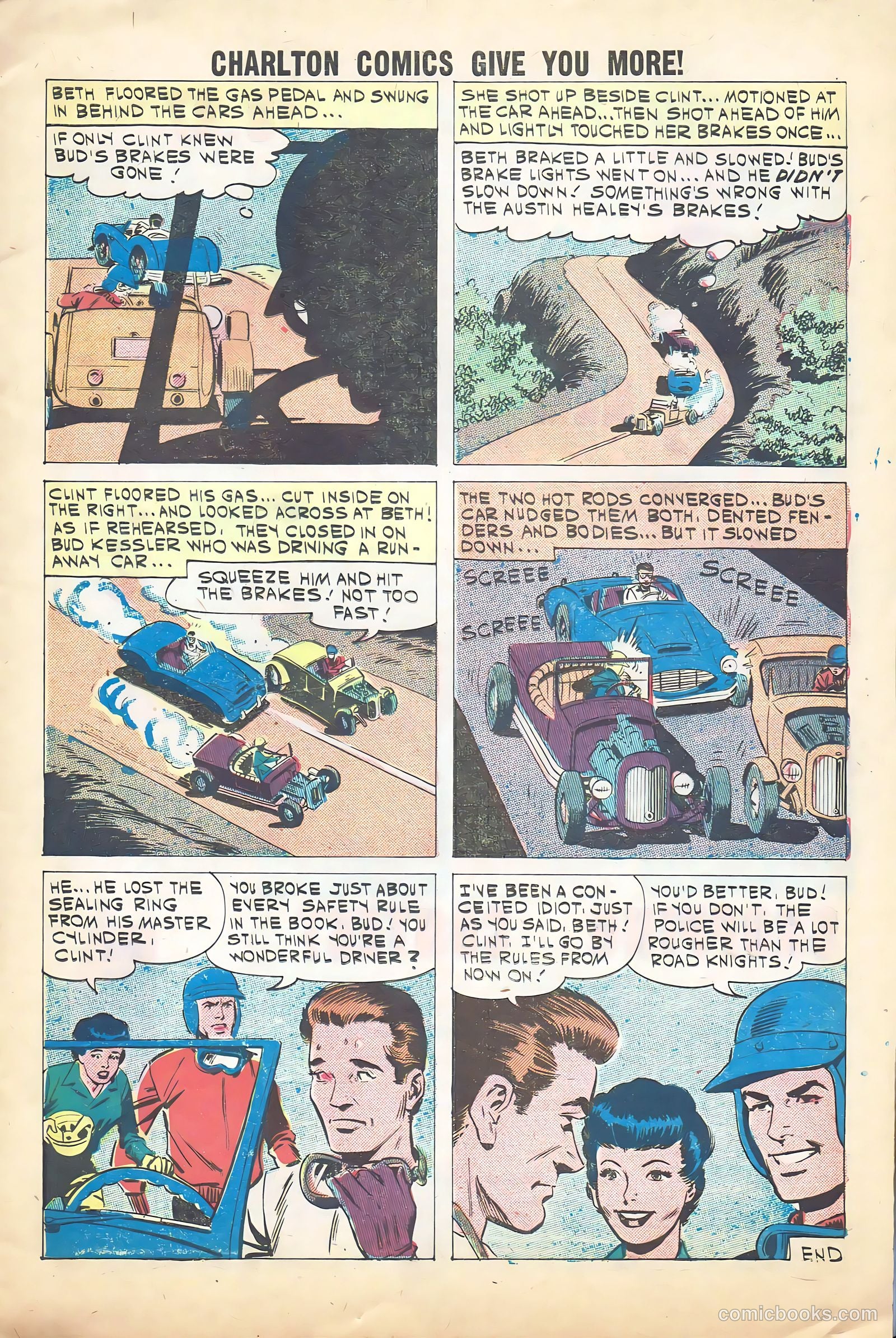 Hot Rods and Racing Cars #51 — page 9 of 36
