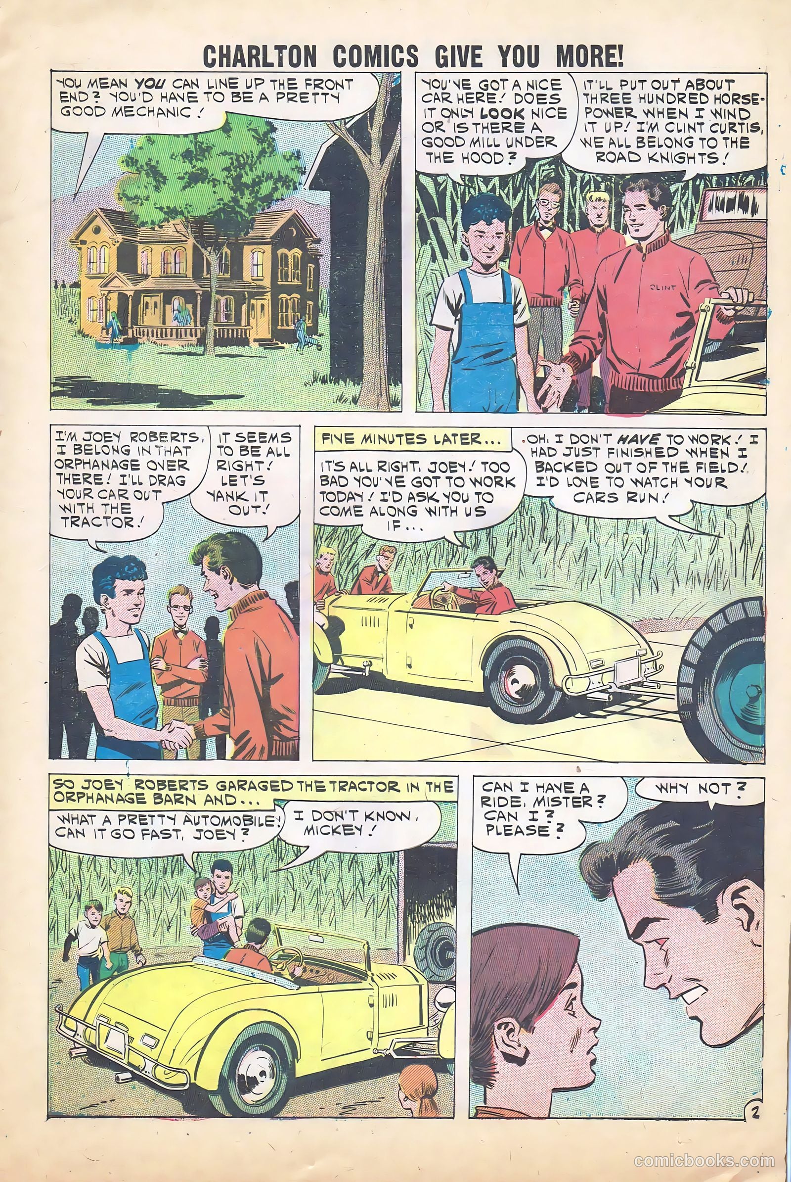 Hot Rods and Racing Cars #51 — page 13 of 36