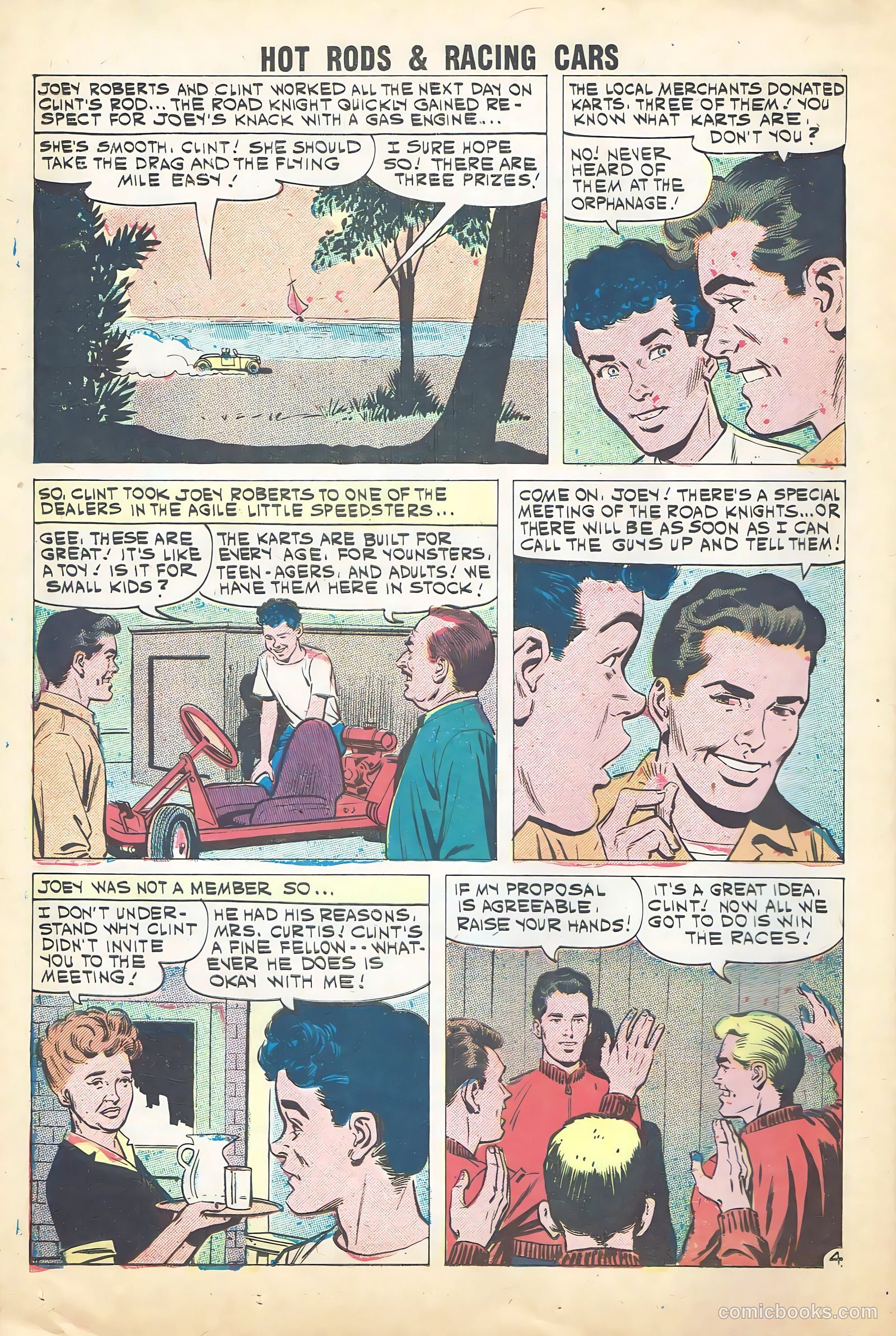 Hot Rods and Racing Cars #51 — page 16 of 36
