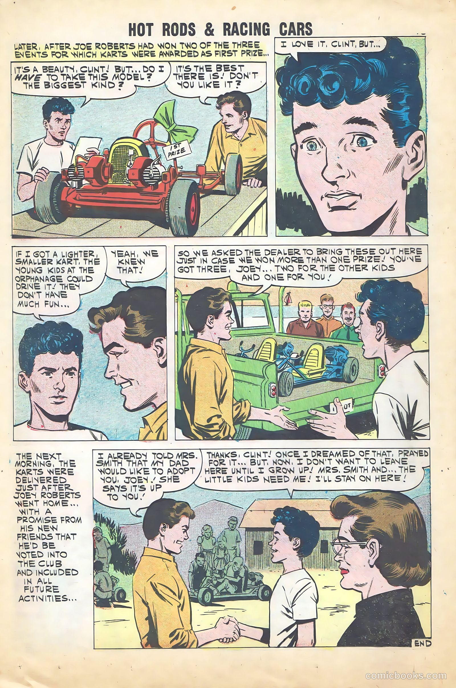 Hot Rods and Racing Cars #51 — page 18 of 36