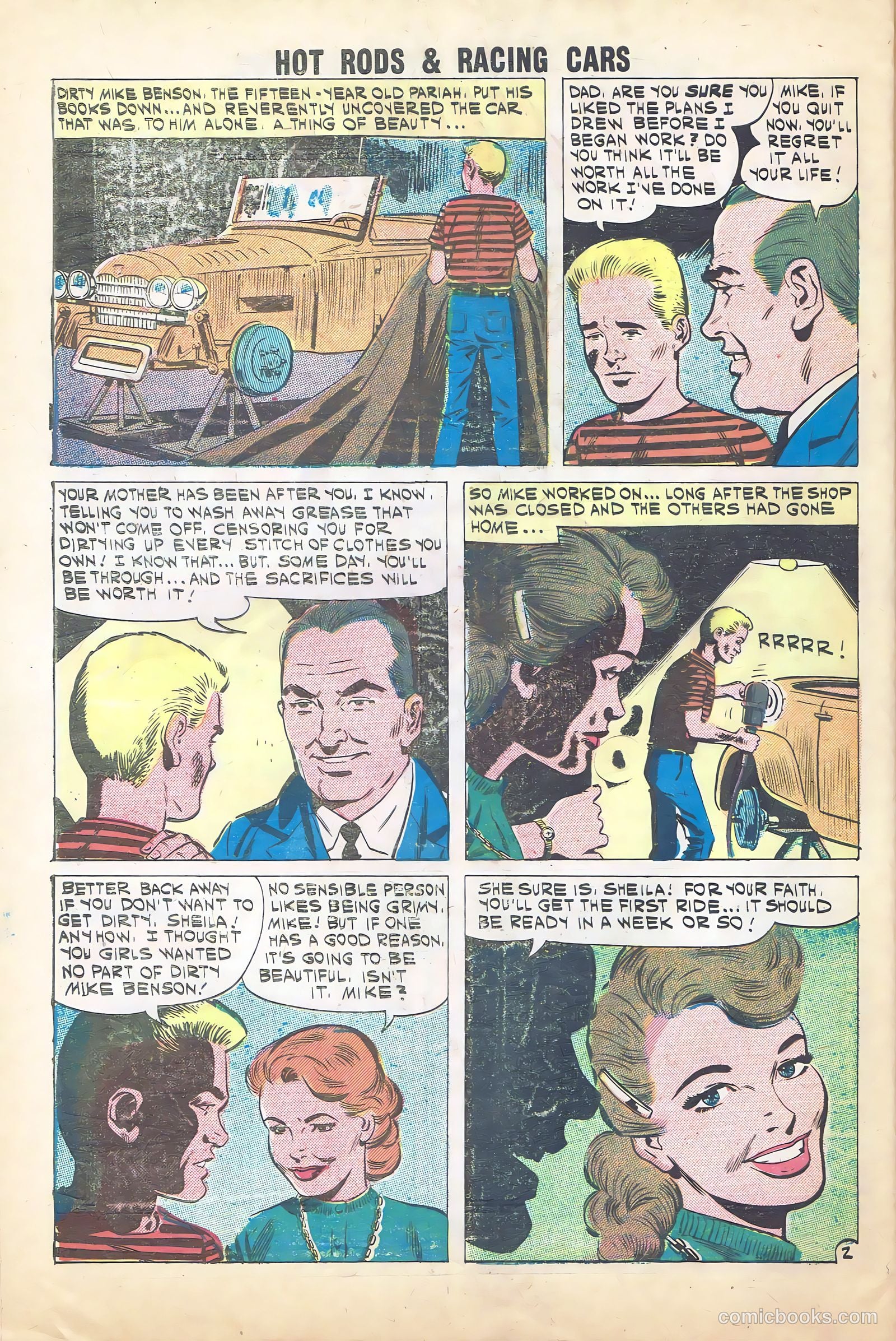 Hot Rods and Racing Cars #51 — page 28 of 36