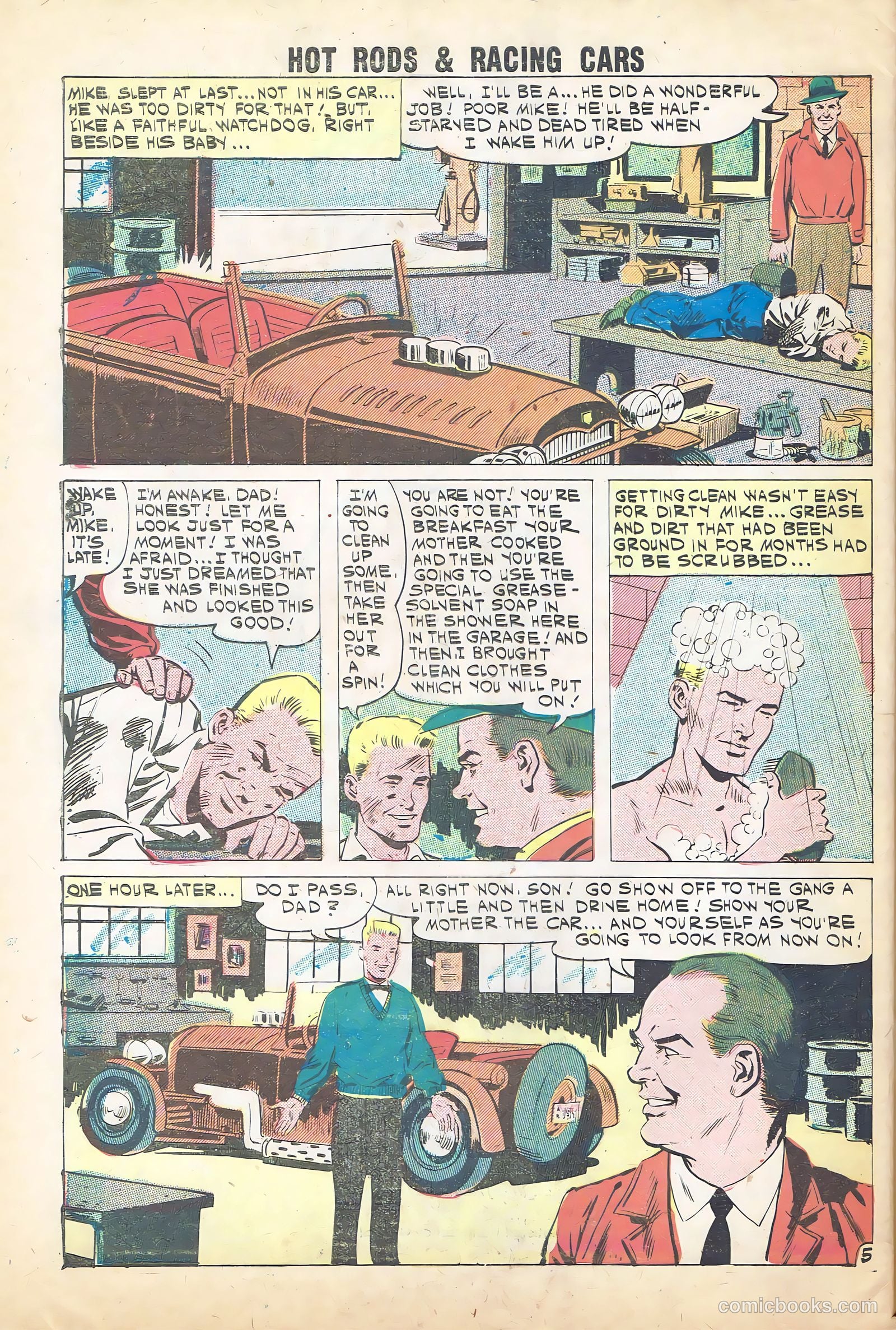 Hot Rods and Racing Cars #51 — page 32 of 36