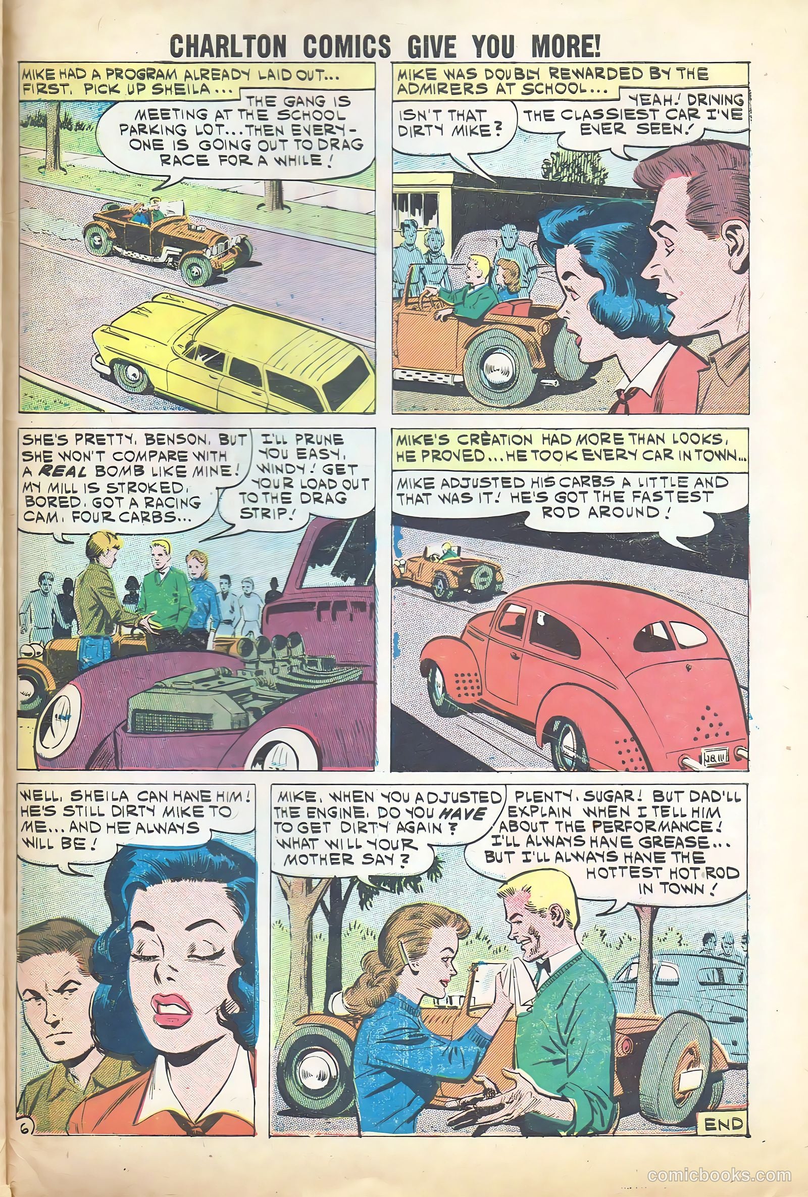 Hot Rods and Racing Cars #51 — page 33 of 36