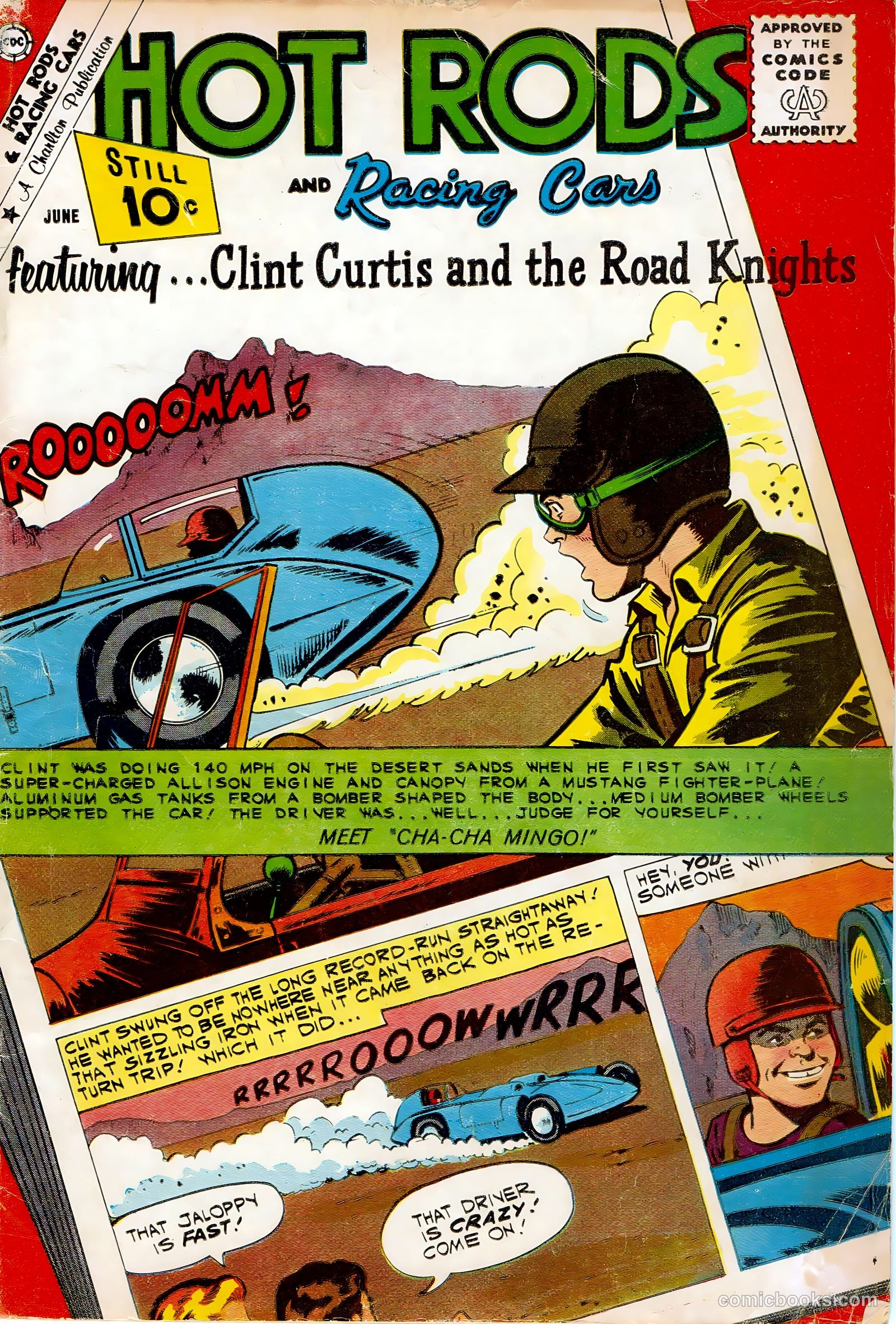 Hot Rods and Racing Cars #52 — page 1 of 36