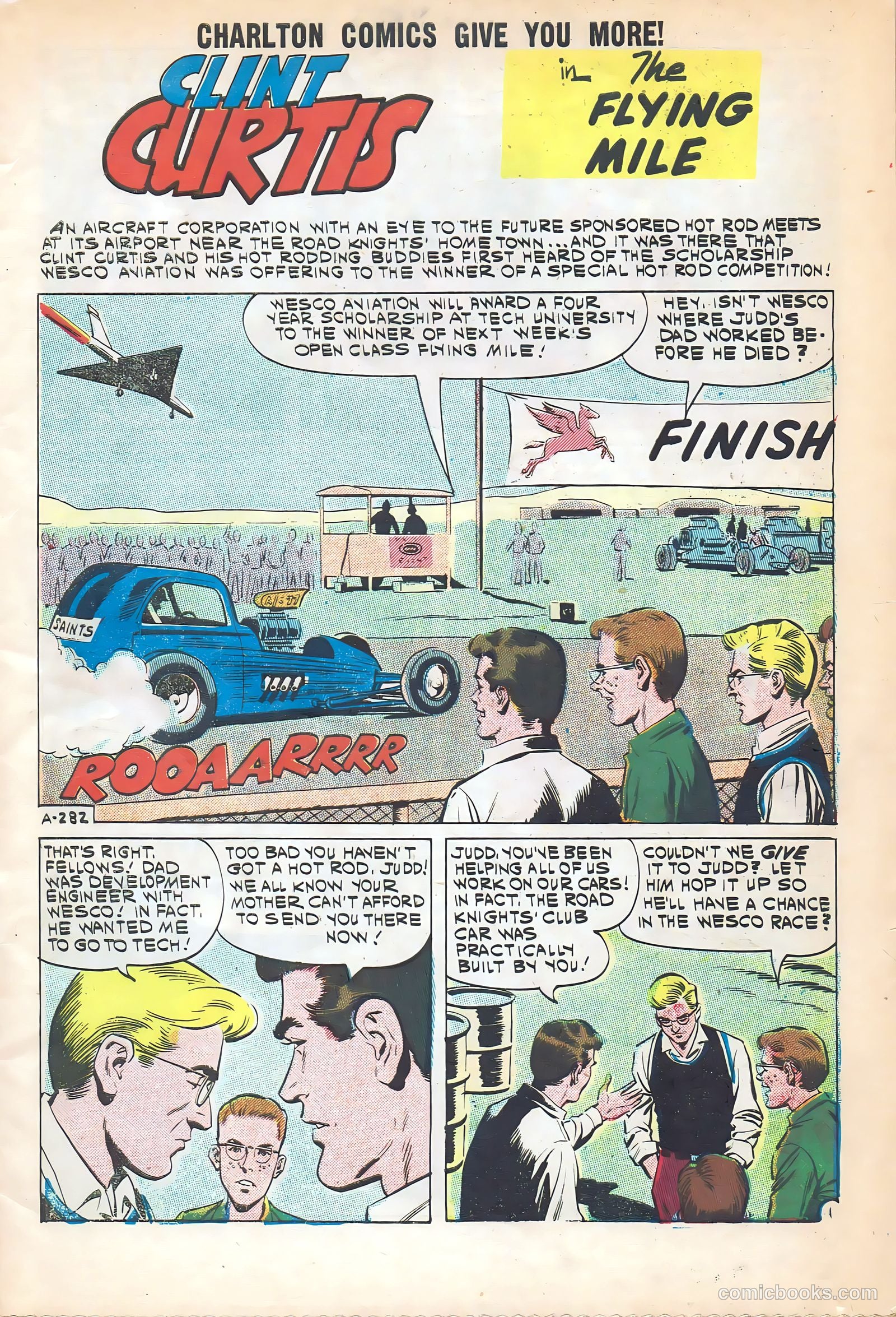 Hot Rods and Racing Cars #52 — page 3 of 36