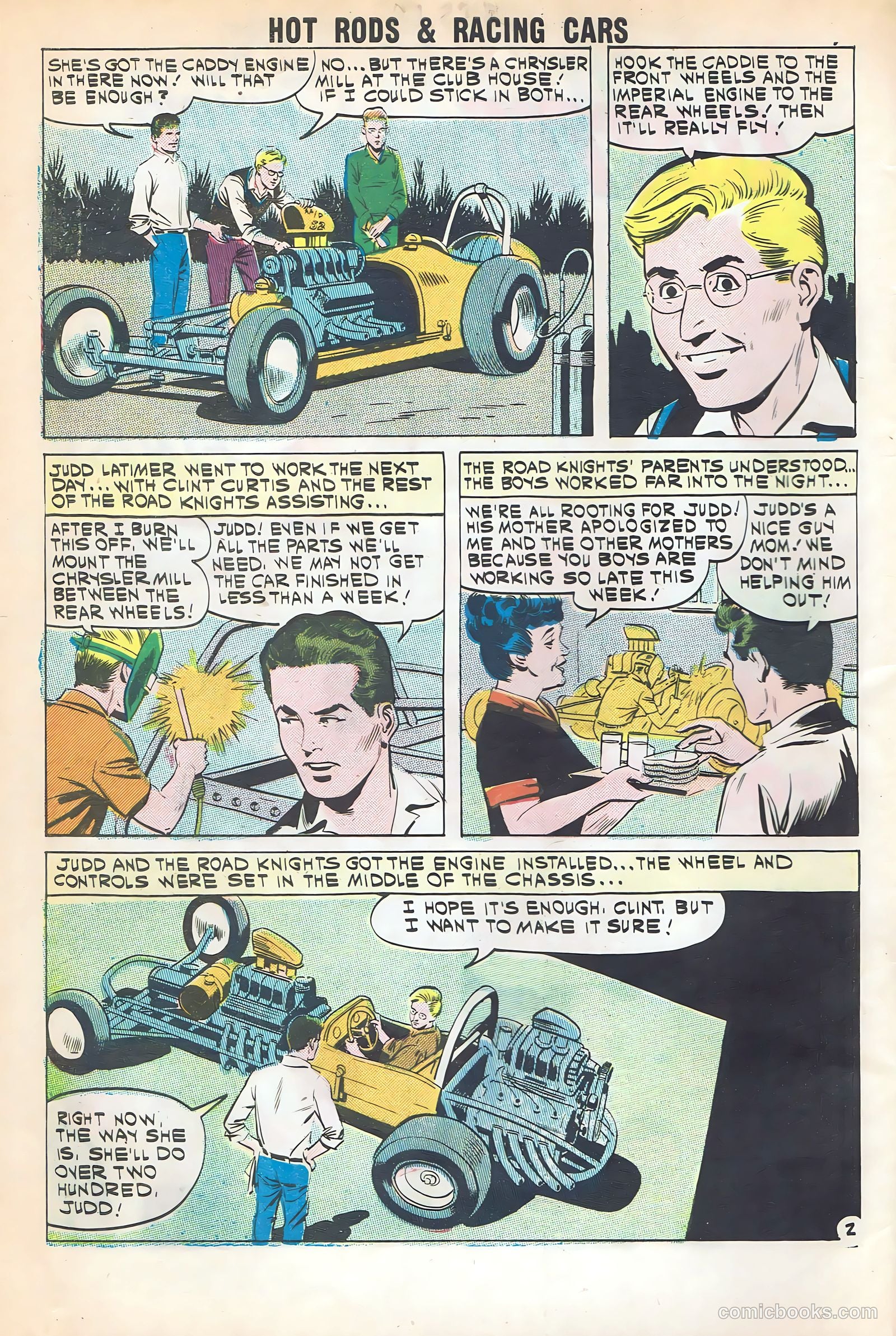 Hot Rods and Racing Cars #52 — page 4 of 36