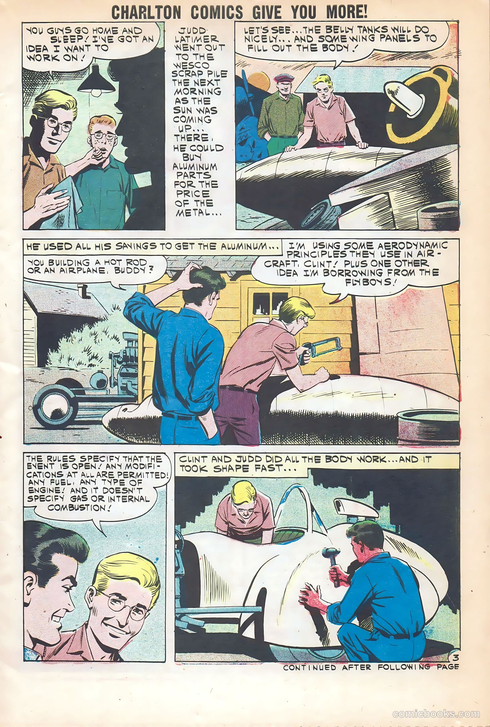 Hot Rods and Racing Cars #52 — page 5 of 36
