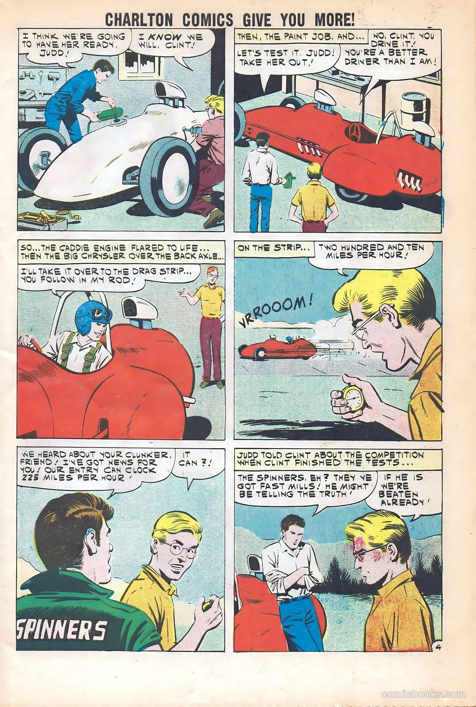 Hot Rods and Racing Cars #52 — page 7 of 36