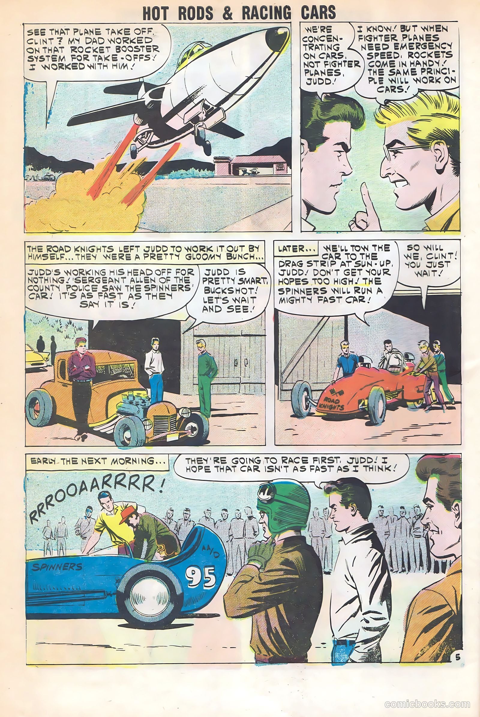 Hot Rods and Racing Cars #52 — page 8 of 36