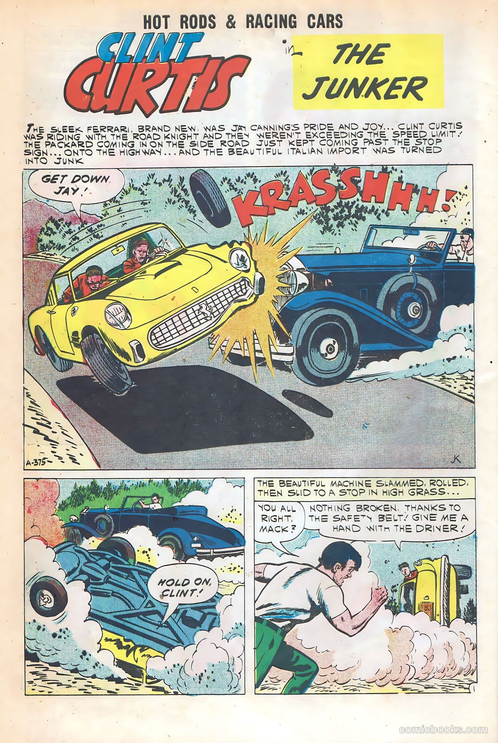 Hot Rods and Racing Cars #52 — page 10 of 36