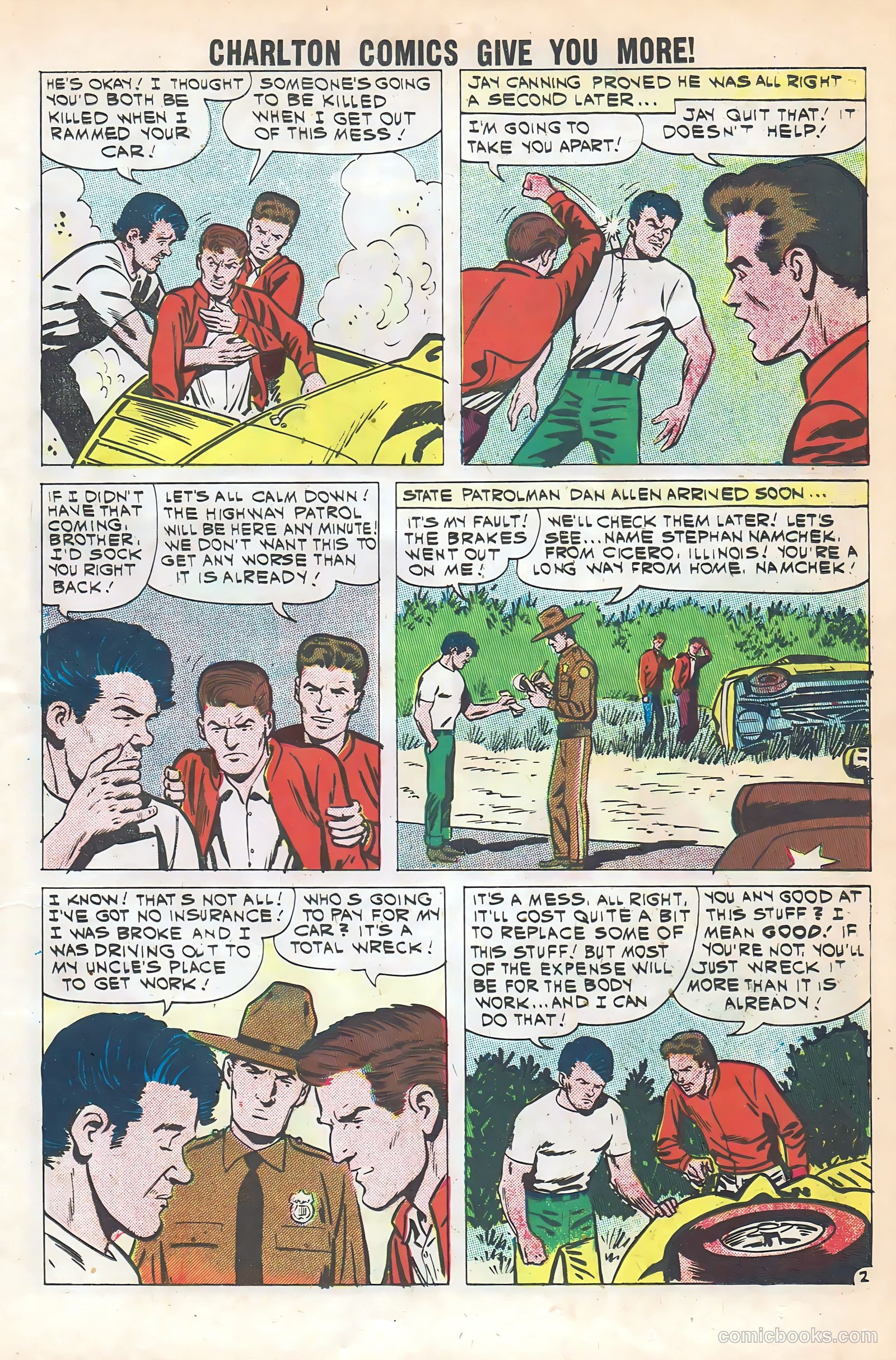 Hot Rods and Racing Cars #52 — page 11 of 36