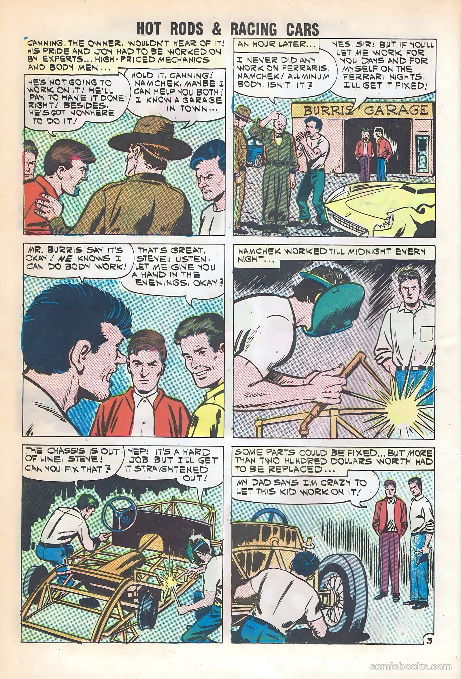 Hot Rods and Racing Cars #52 — page 12 of 36