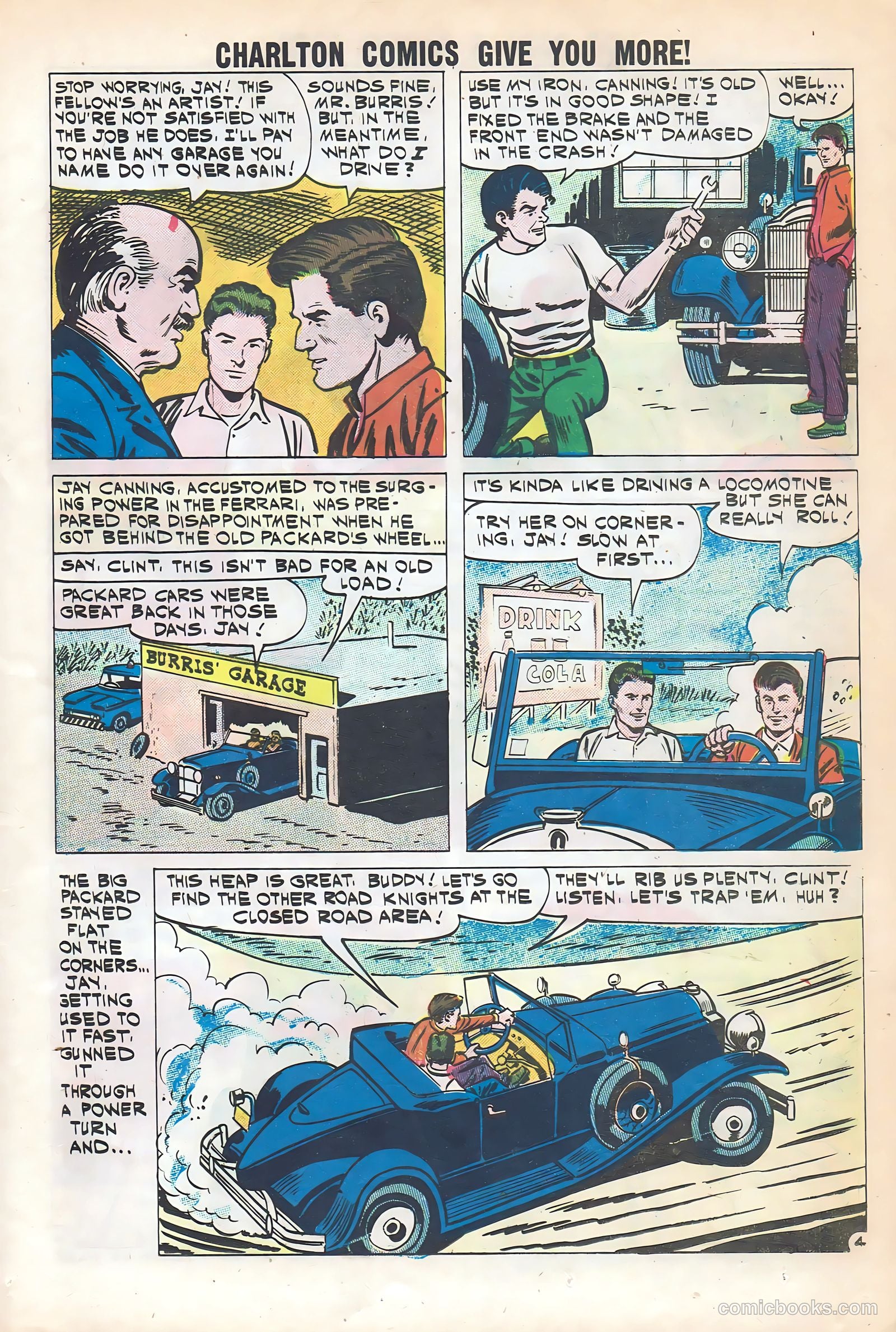 Hot Rods and Racing Cars #52 — page 13 of 36